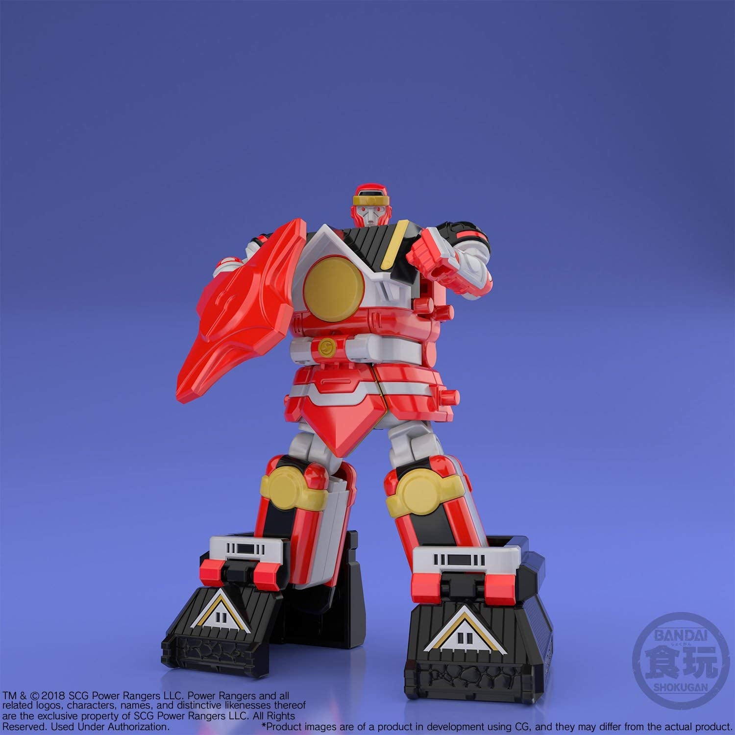 Bandai Shokugan Super MiniPla Power Rangers Shogun Megazord Model Kit - Buildable Action Figure Toy for Collectors & Kids - Perfect for Display, Play & Anime Fans
