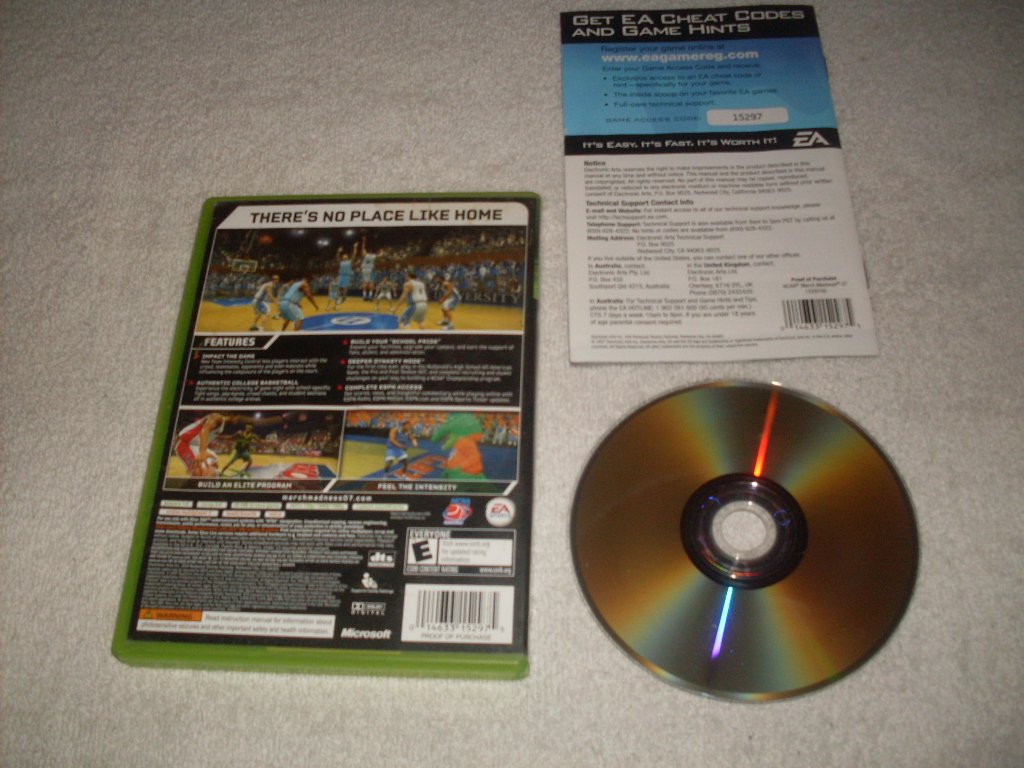 NCAA March Madness 07 Xbox 360 Game - College Basketball Video Game for Sports Fans | Perfect for Gaming Tournaments & Sports Entertainment