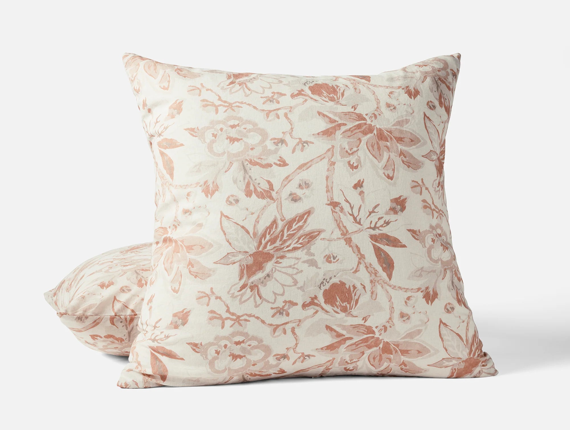 Sea Bloom Floral Print Duvet Cover Set - Queen Size Soft Bedding with Pillow Shams - Perfect for Coastal, Boho & Beach House Bedroom Decor