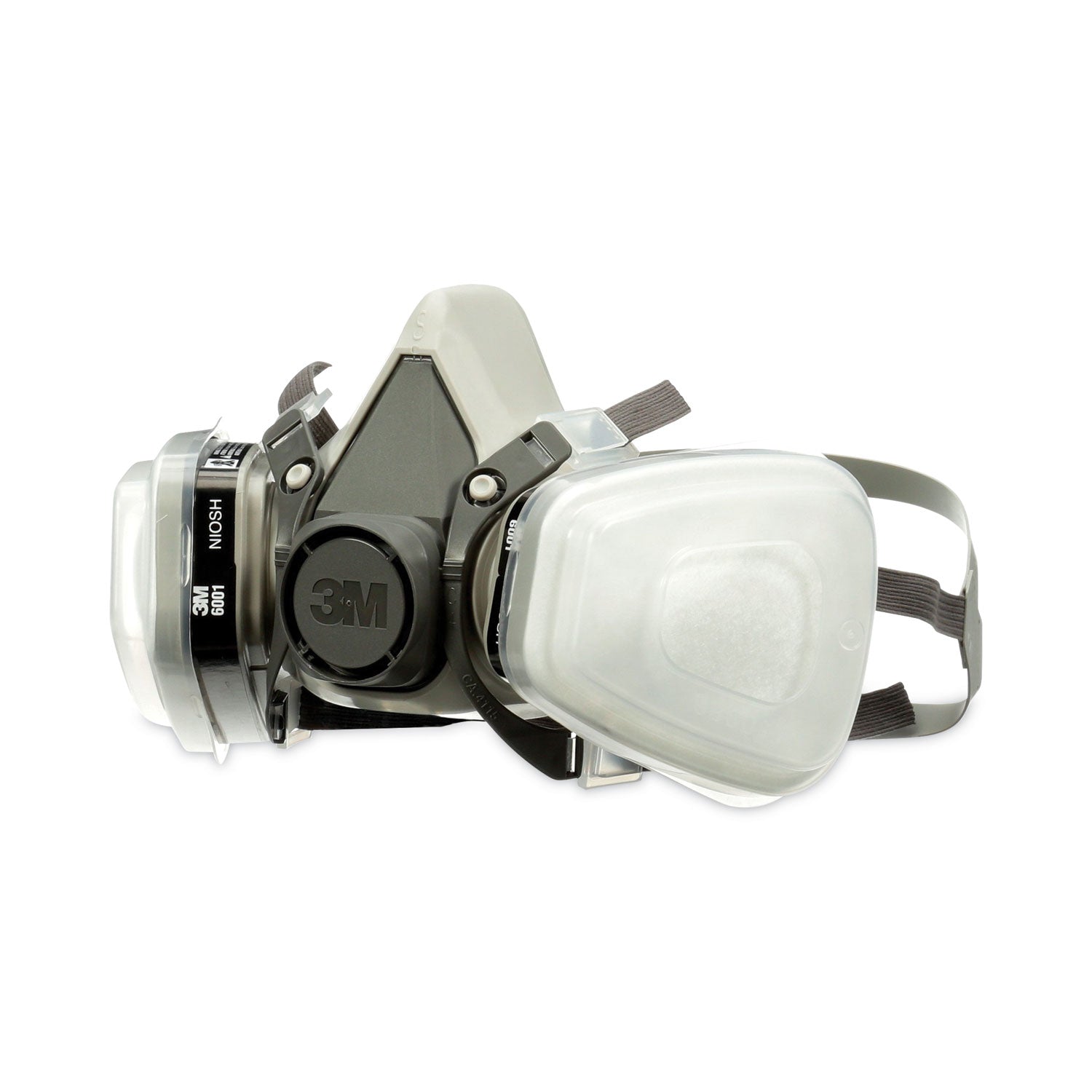 3M™ Half Facepiece Respirator for Paint Spray & Pesticide Protection - Small Size | Ideal for Painting, Woodworking, and Agricultural Work