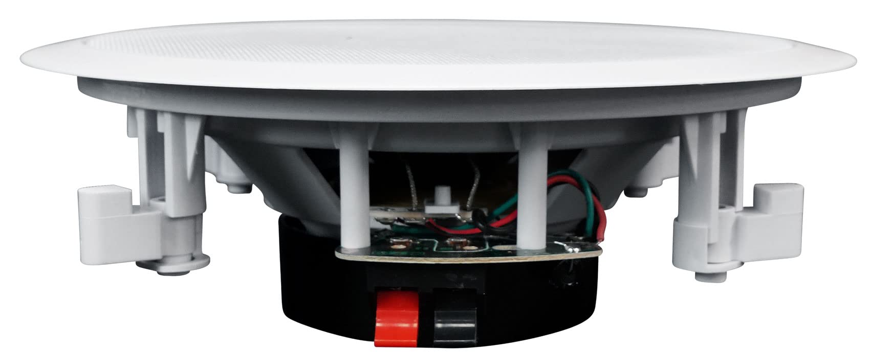 Rockville HC85-16 8 Inch 700 Watt White In-Ceiling Home Theater Speakers (16 Ohm) - Perfect for Surround Sound Systems and Multi-Room Audio Setups