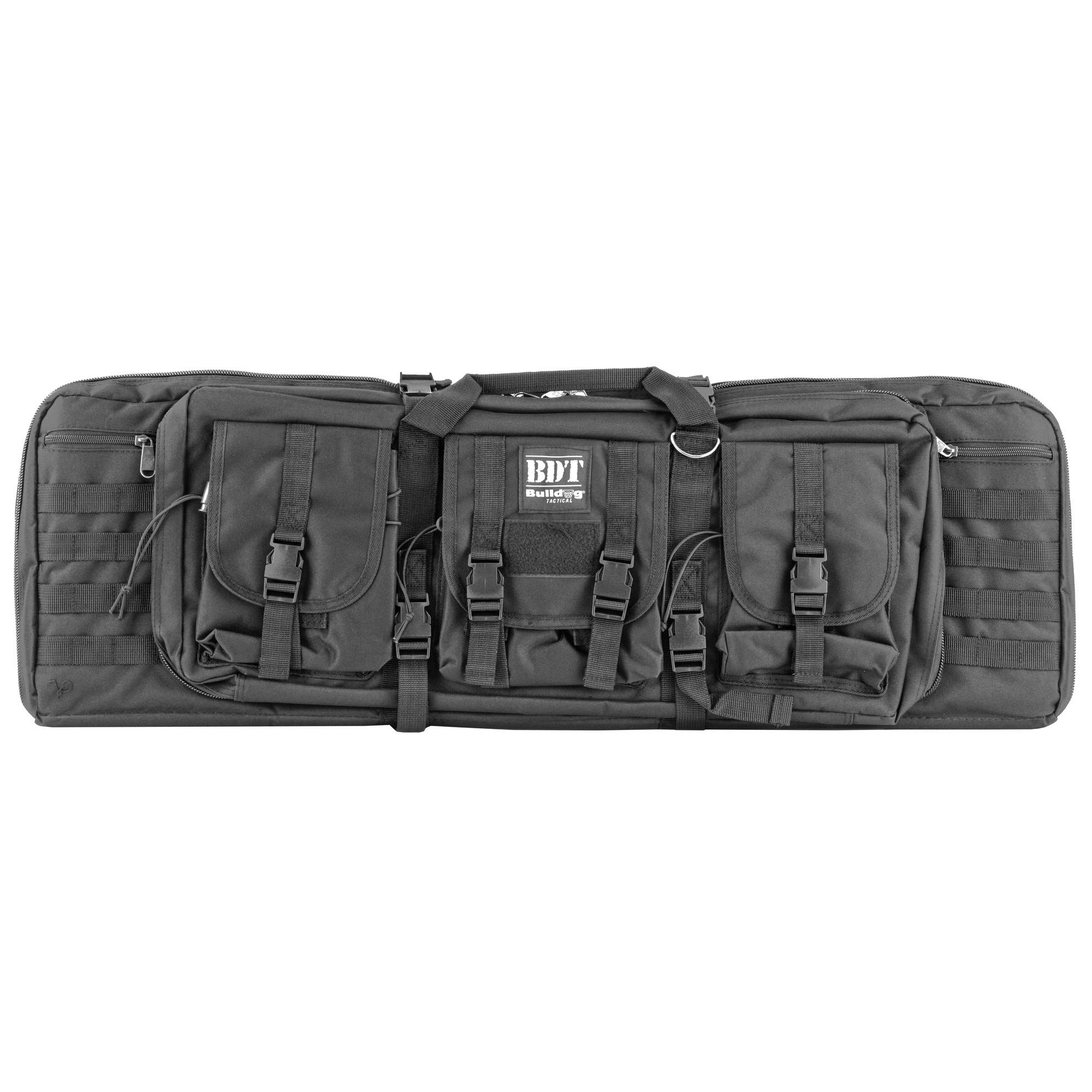 Bulldog Cases Tactical Double Rifle Case - Heavy Duty Firearm Storage for Hunting & Range Shooting | Durable Gun Protection for Travel & Outdoor Adventures