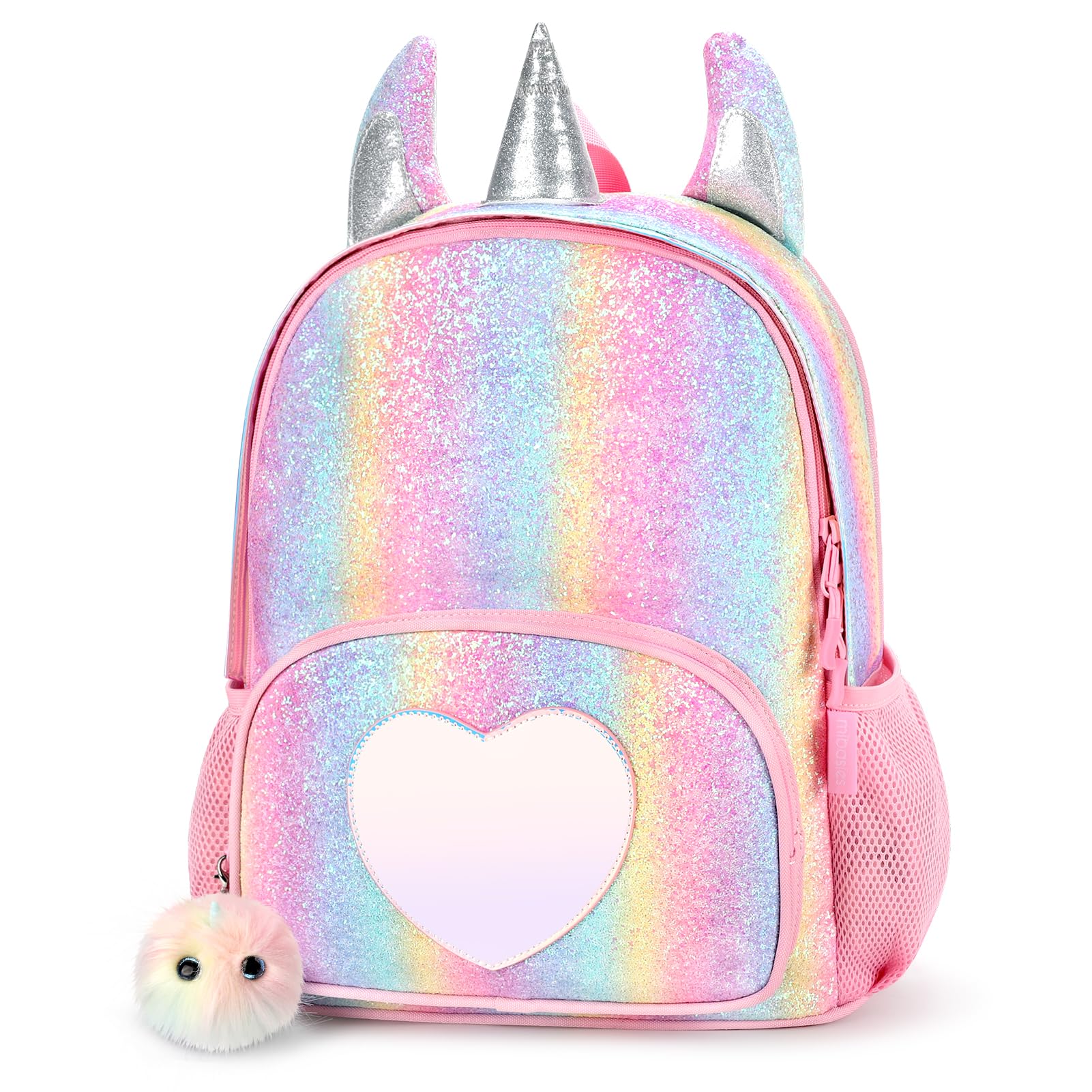 Unicorn Glitter Backpack for Girls - Rainbow School Bag for Kids | Perfect for Elementary & Travel