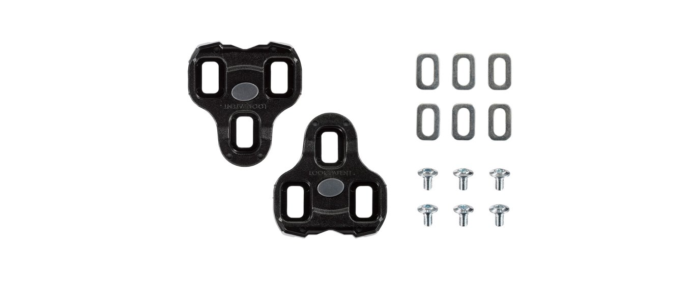 Look Keo Bike Pedal Cleats - Compatible with Keo Pedals - Lightweight & Durable for Road Cycling & Indoor Training - Perfect for Road Bikes, Spin Bikes & Peloton Workouts