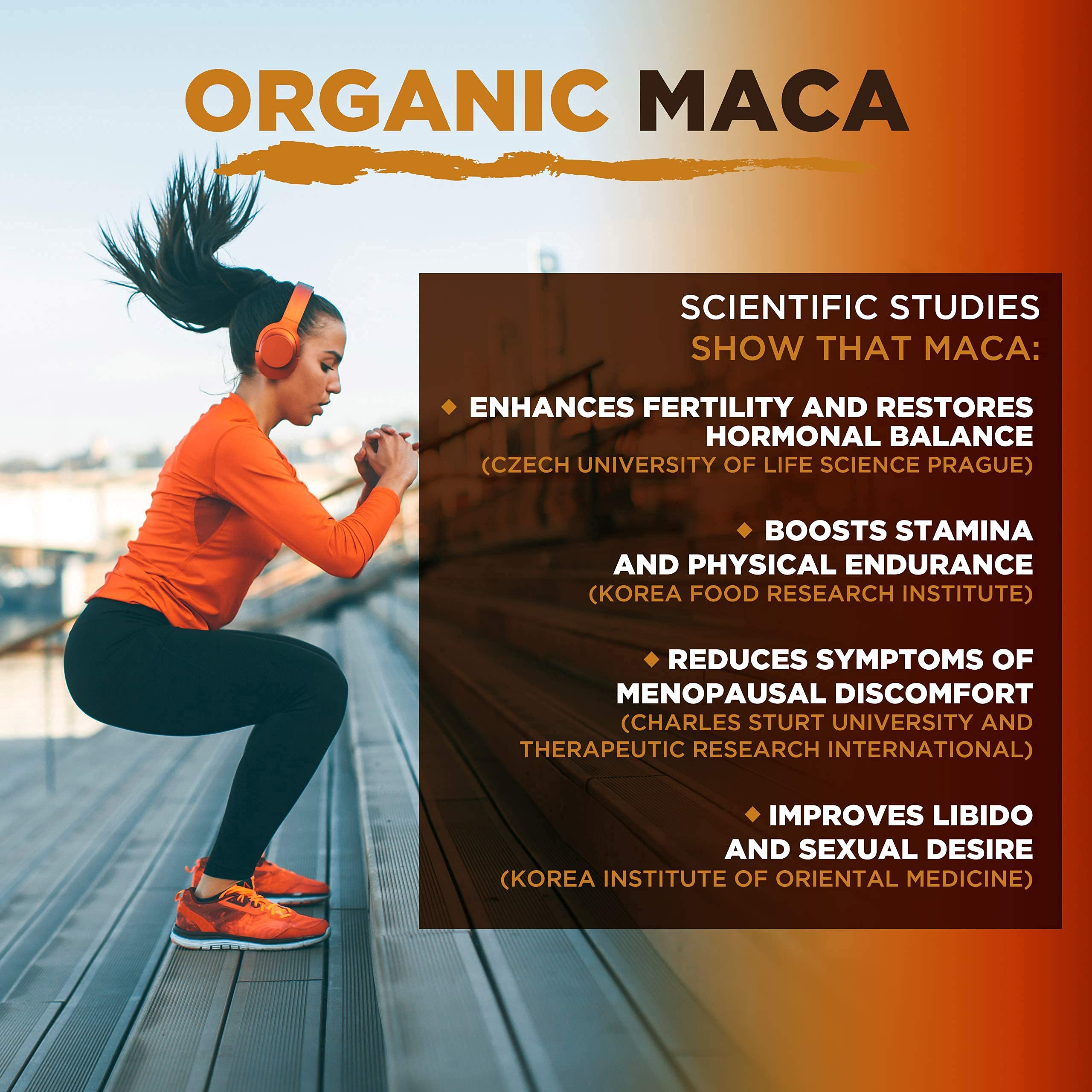 Organic Maca Root Powder 200g - Premium Peruvian Superfood for Energy, Stamina & Hormone Balance - Perfect for Smoothies, Baking & Wellness Drinks