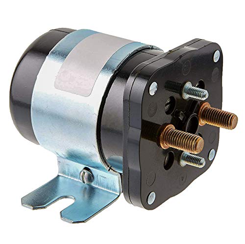 RAREELECTRICAL New 12V Solenoid Replacement for Part Numbers 586-902, 586-105111, 586-105111-3 - Compatible with Automotive, Marine, and Industrial Applications