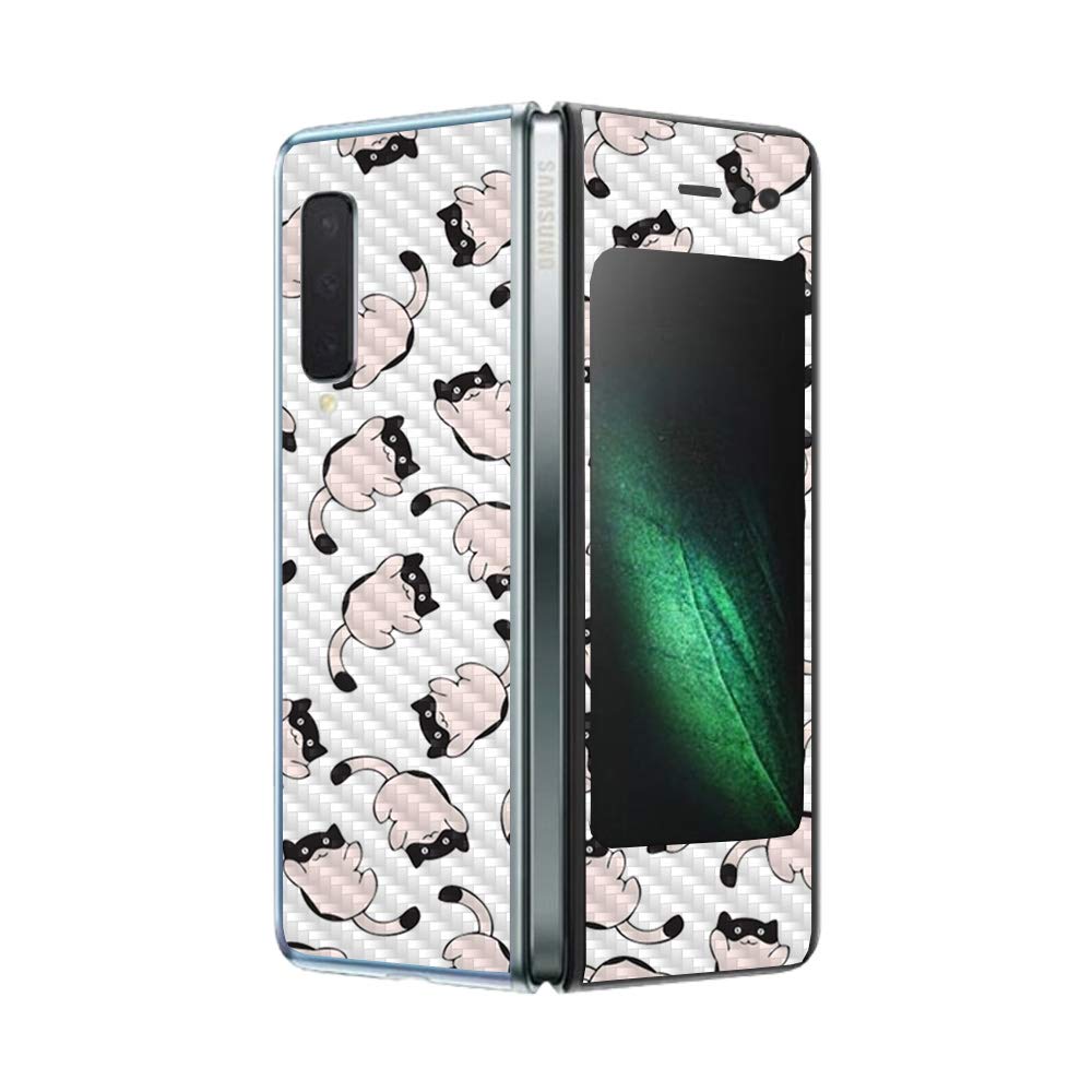 Carbon Fiber Skin for Samsung Galaxy Fold - Durable & Easy to Apply | Made in USA | Protective Cover for Daily Use