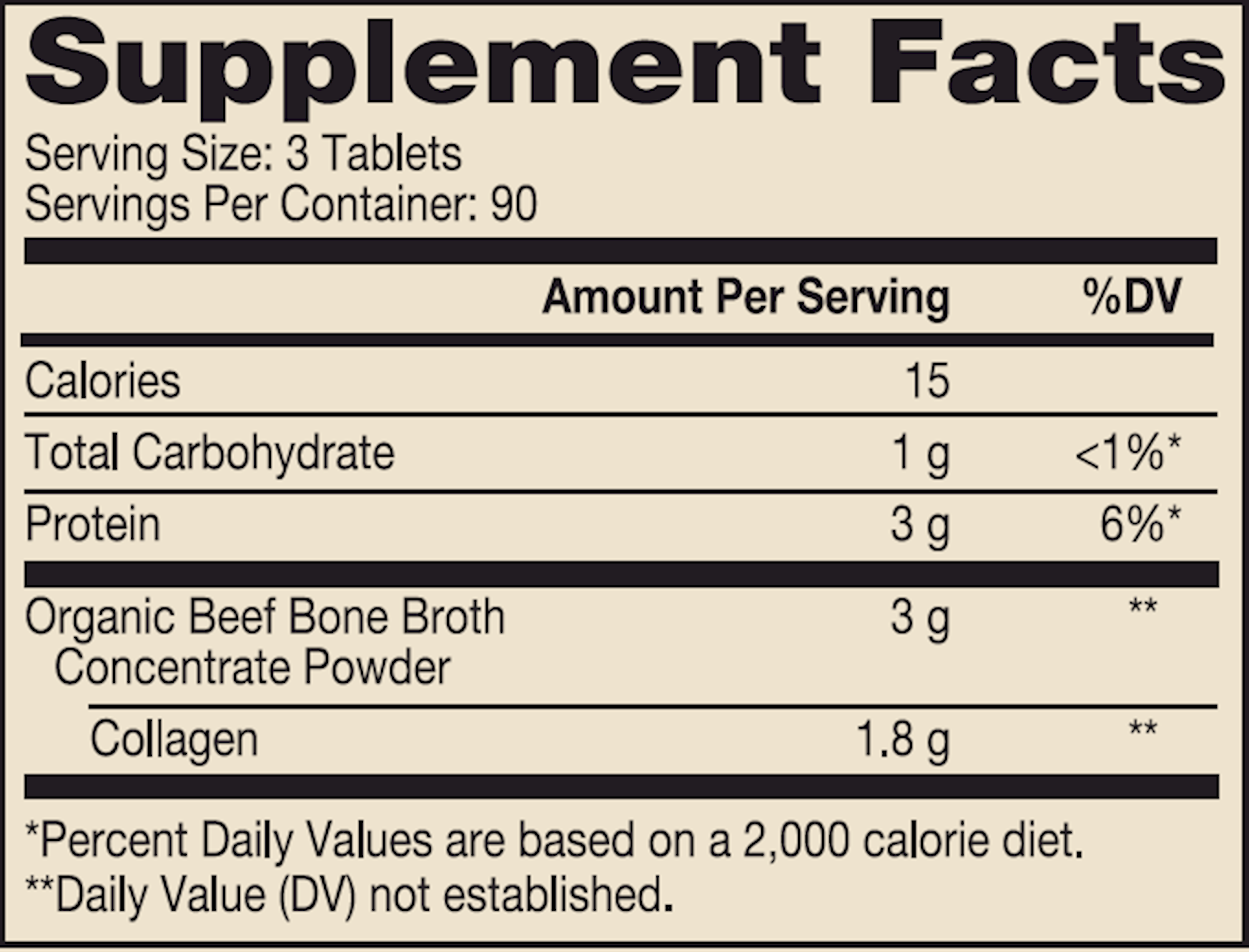 Organic Bone Broth Collagen Powder - Grass-Fed Beef Protein Supplement for Gut Health & Joint Support | Ideal for Keto, Paleo Diets & Post-Workout Recovery