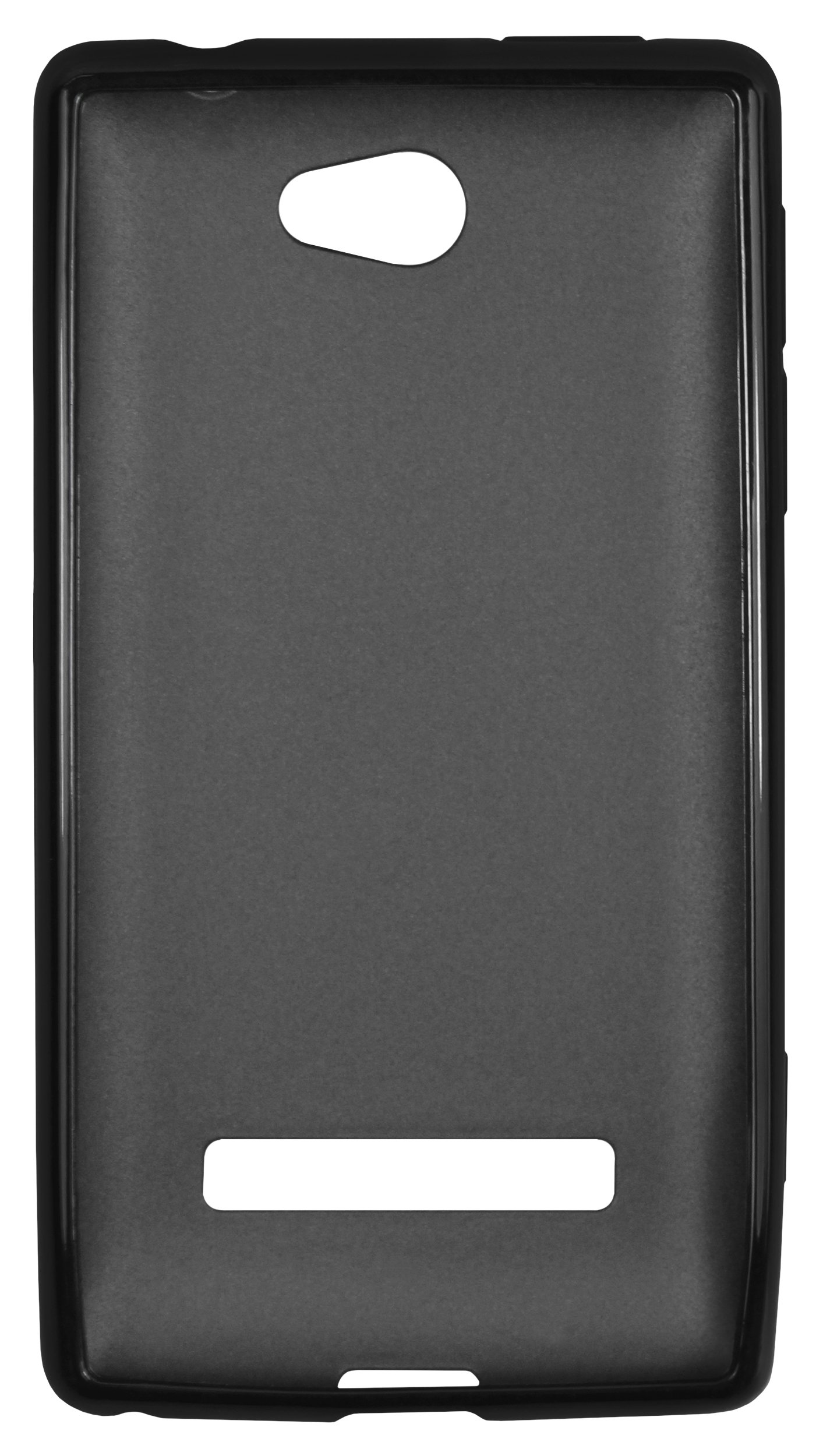 mumbi X-TPU Protective Case for HTC Windows Phone 8S - Durable Black TPU Cover for Everyday Use & Outdoor Protection
