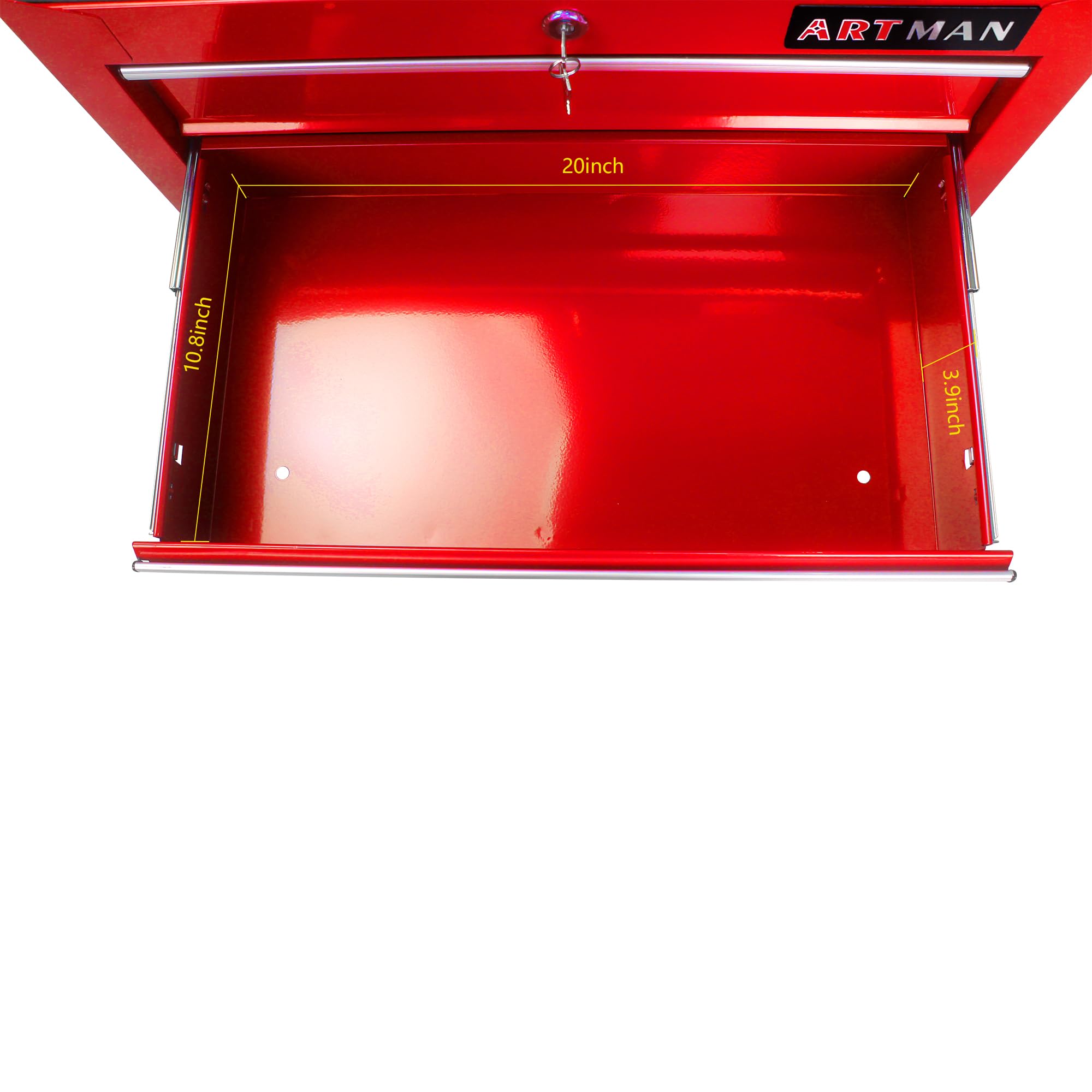 5-Drawer Rolling Tool Cart - Mobile Tool Storage for Garage & Workshop