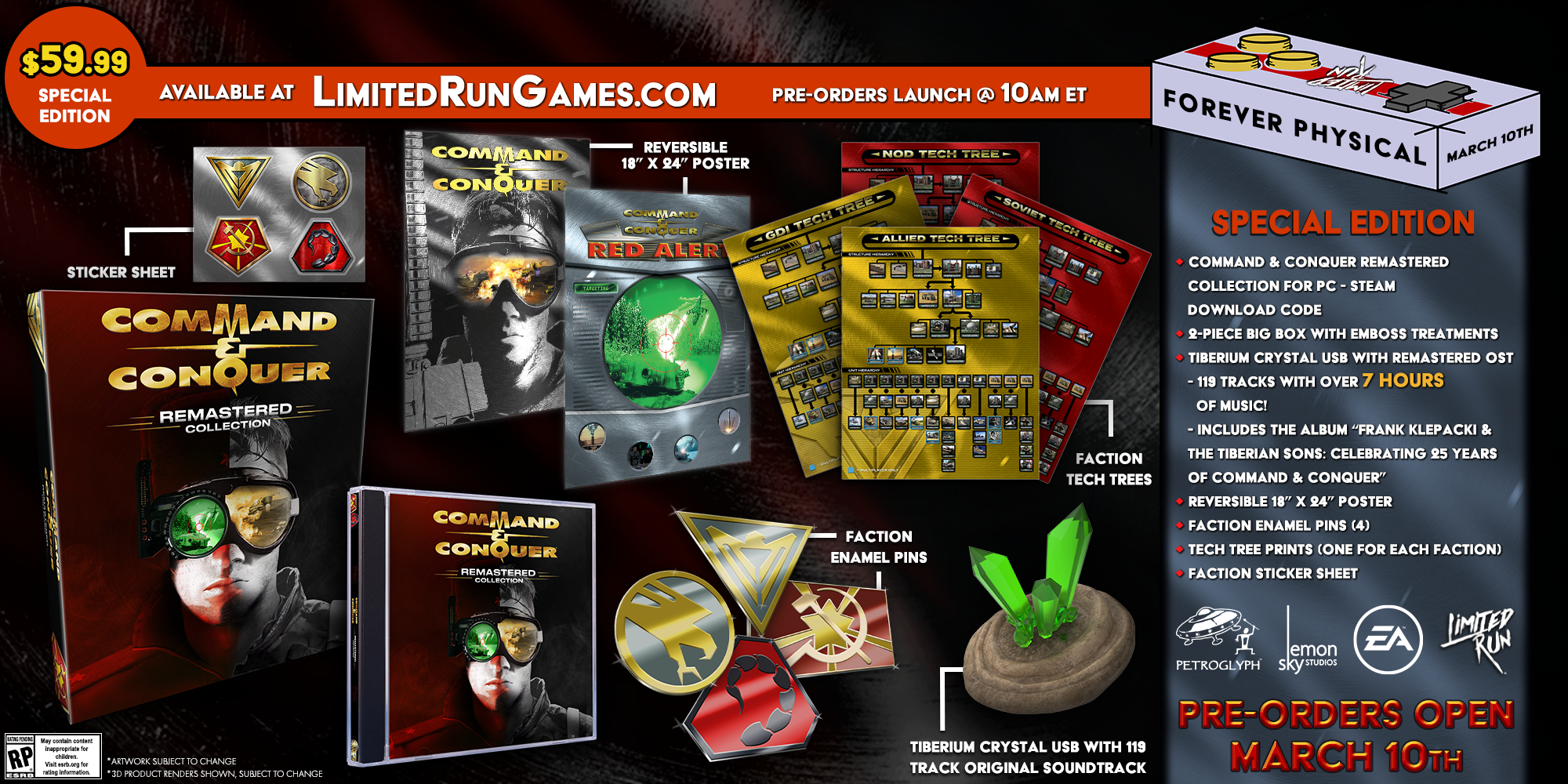 Command & Conquer Remastered Collection: Special Edition PC Game - Classic RTS Strategy for Windows | Perfect for Fans & New Players | Great for Gaming Nights & Esports