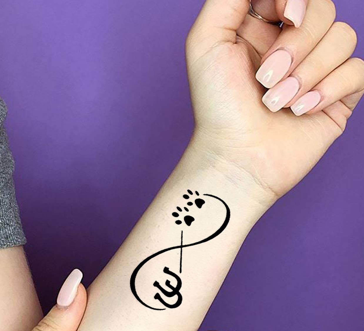 Waterproof Temporary Tattoo Stickers for Men & Women - 3D Realistic Flowers, Butterflies, Stars, Angels, Wolves & Armband Designs (60mmX105mm) | Perfect for Parties, Halloween, Cosplay & Body Art