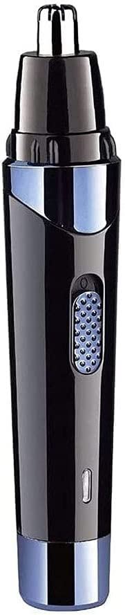 4-in-1 Painless Nose & Ear Hair Trimmer for Men - USB Rechargeable Grooming Kit (Black) | Perfect for Travel, Home & Office Use