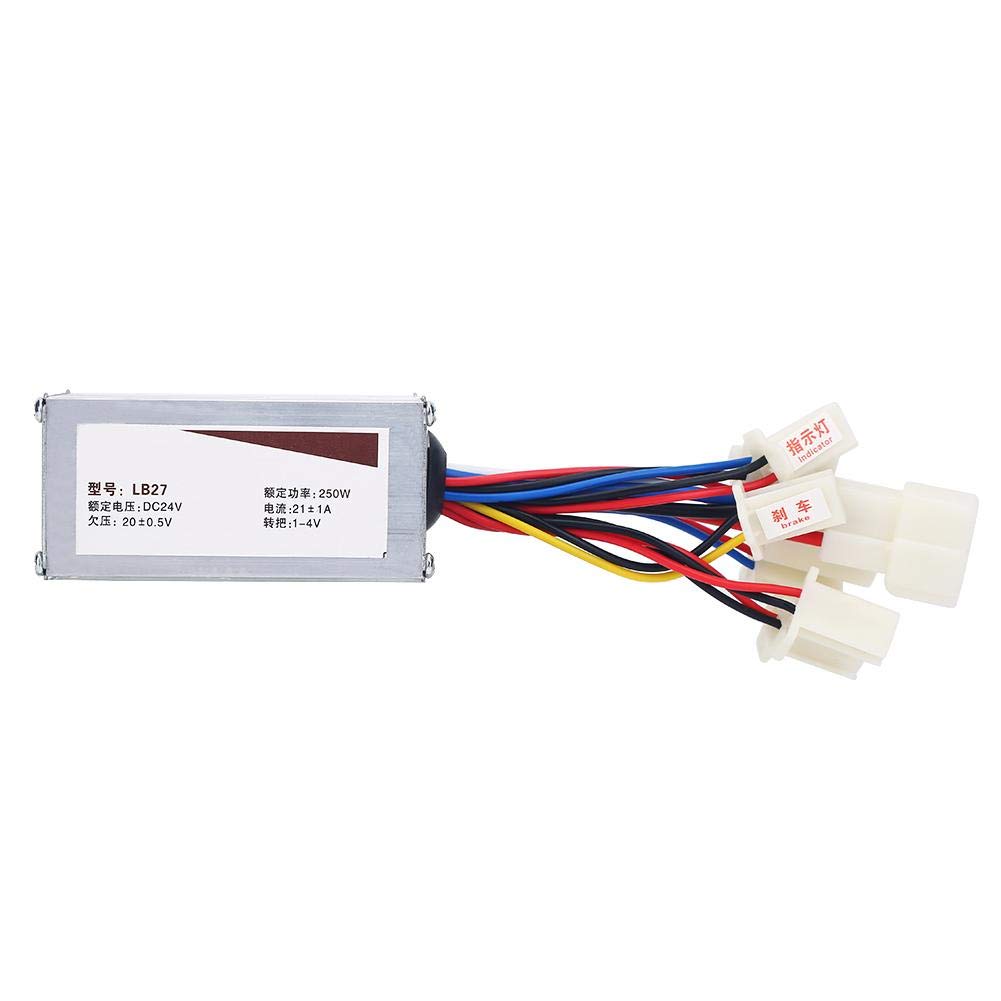 24V 250W Brushed Motor Controller - Speed Control Box for E-Bikes & Scooters