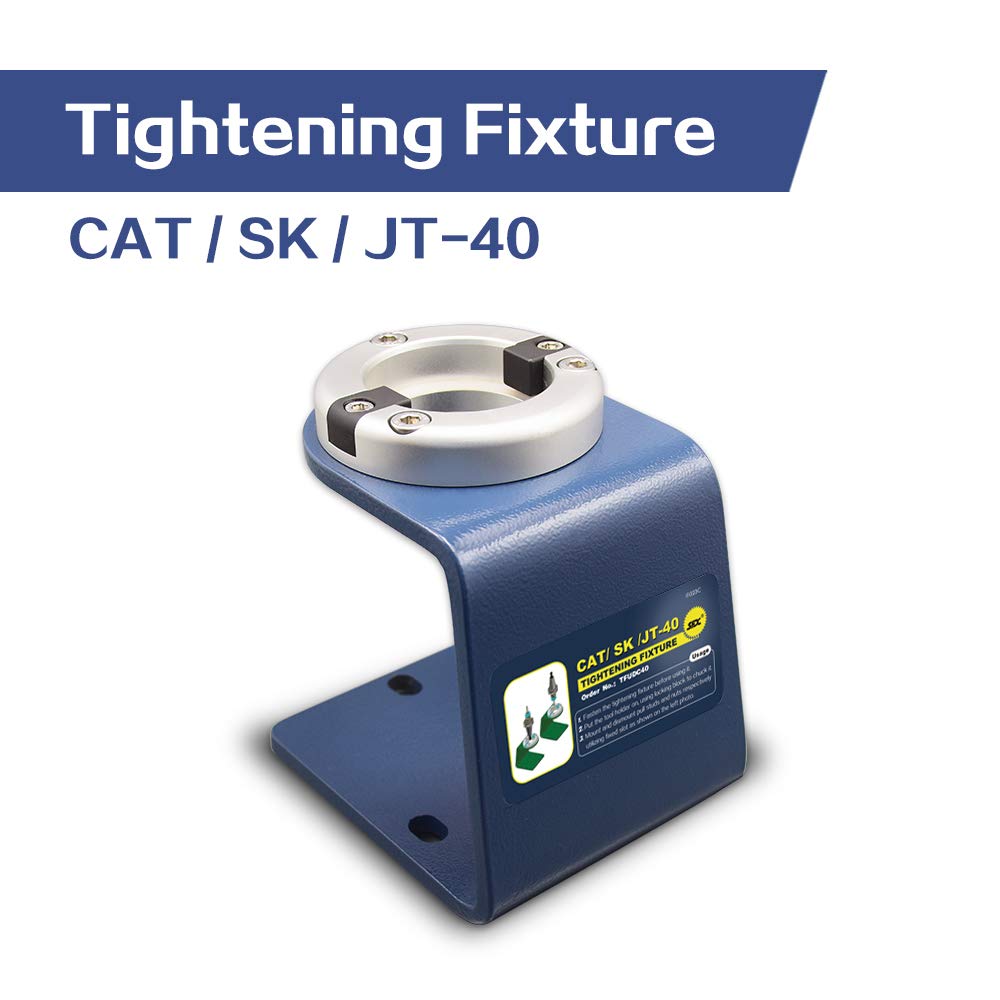 CAT40 Tool Holder Tightening Fixture - CNC Tool Holder Locking Seat for Milling Machines & Lathes - Perfect for Precision Machining & Metalworking