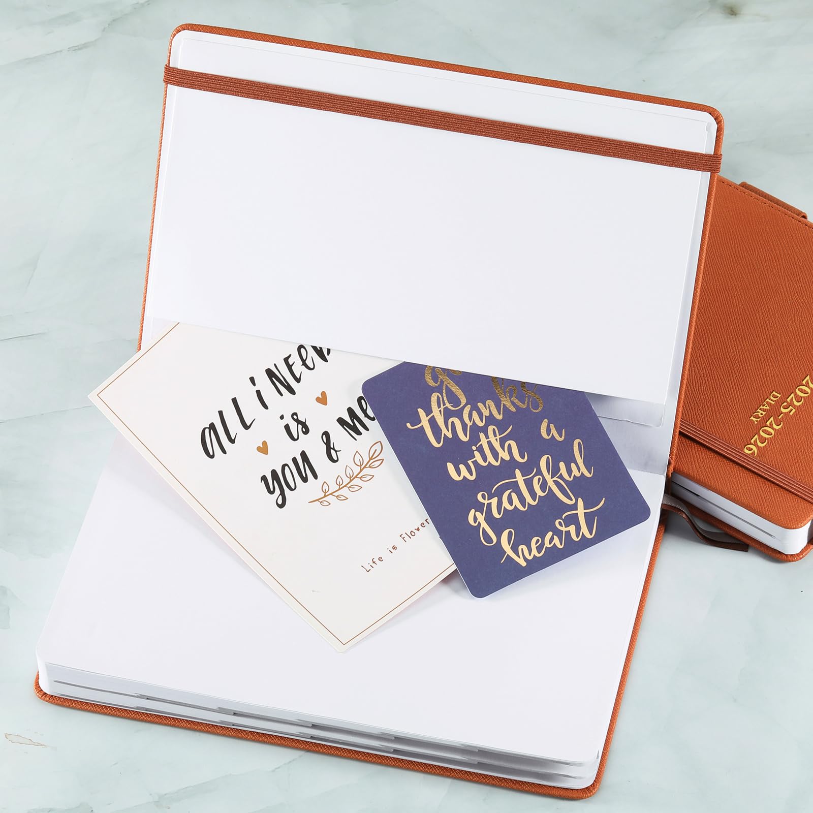 2025-2026 Academic Planner with Faux Leather Cover | July 2024 - June 2025 Daily & Hourly Schedule Organizer | 5.75