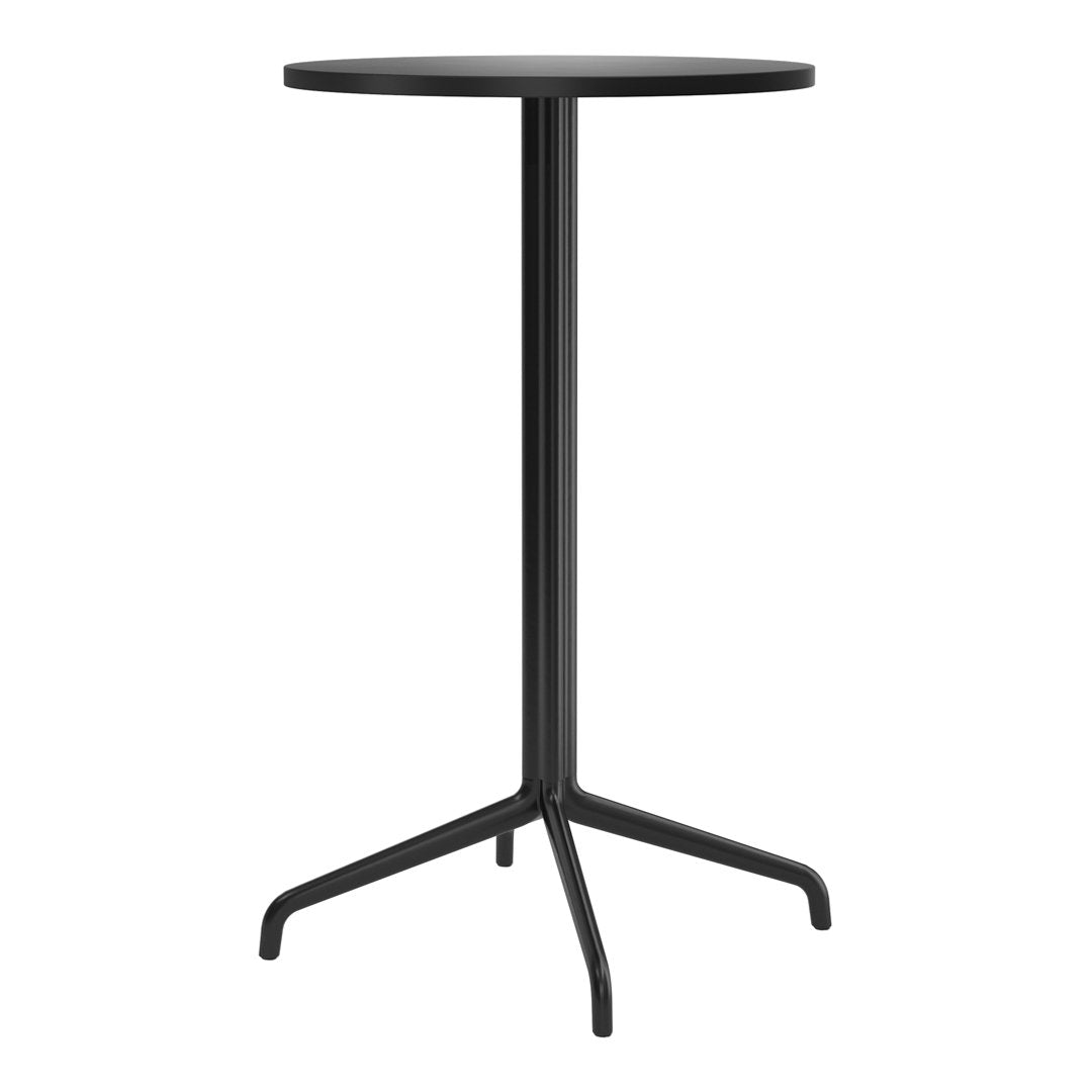 Stylish Harbour Column Bar Table with Round Star Base - Perfect for Home Bars, Restaurants & Outdoor Patios