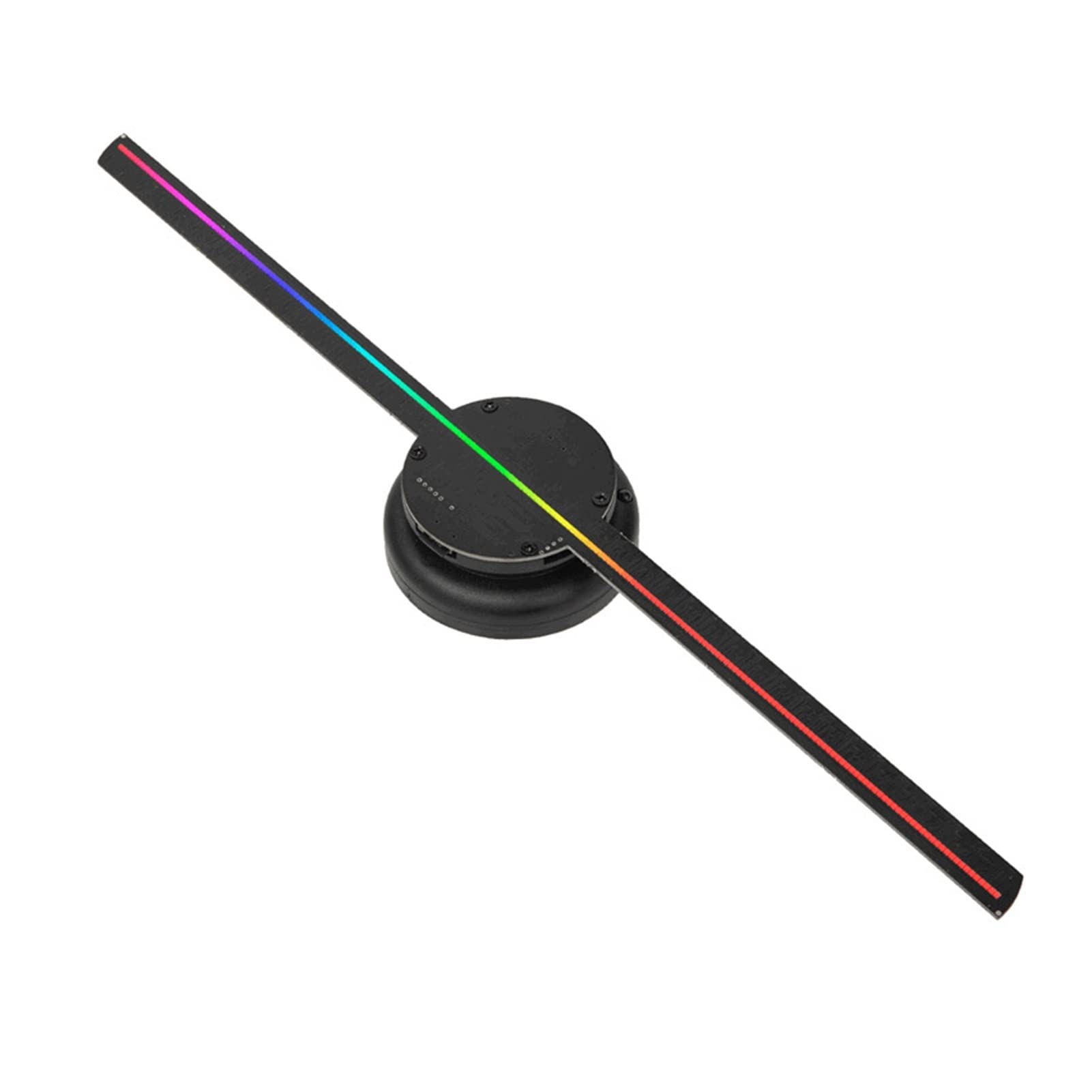 SunXTMY Holographic Video Fan - Naked Eye 3D Advertising Display with HD LED Screen, Wall Mount Holographic Projector for Stores & Events (T-40 Model, EU Size) - Perfect for Retail Displays, Trade Shows & Interactive Marketing