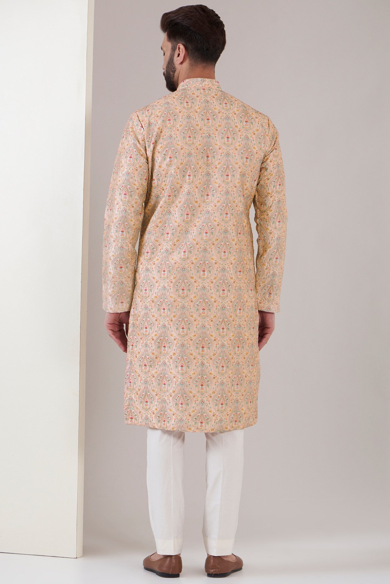 Elegant Pink Chikankari Kurta for Women - Traditional Indian Embroidered Tunic Top - Perfect for Festivals, Weddings & Casual Wear