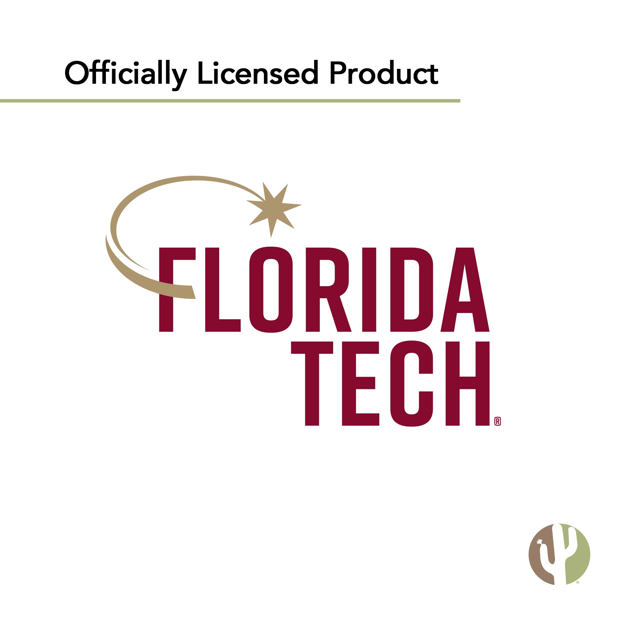 Florida Tech Panthers Vinyl Decal Sticker - Desert Cactus Design for Laptop, Water Bottle, Car & Scrapbook - FIT University Spirit Gear | Perfect for College Students, Alumni & Fans