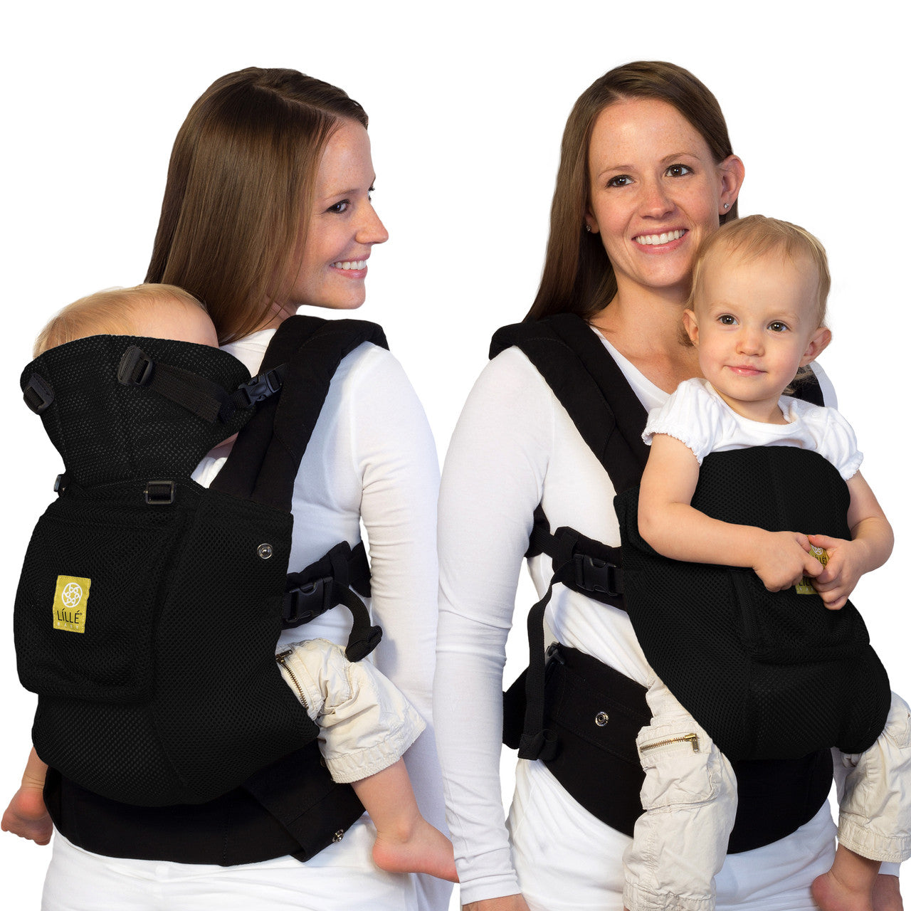 LÍLLÉbaby Complete Original Baby Carrier - Ergonomic, Adjustable & Comfortable for Newborn to Toddler - Perfect for Hiking, Travel & Everyday Use
