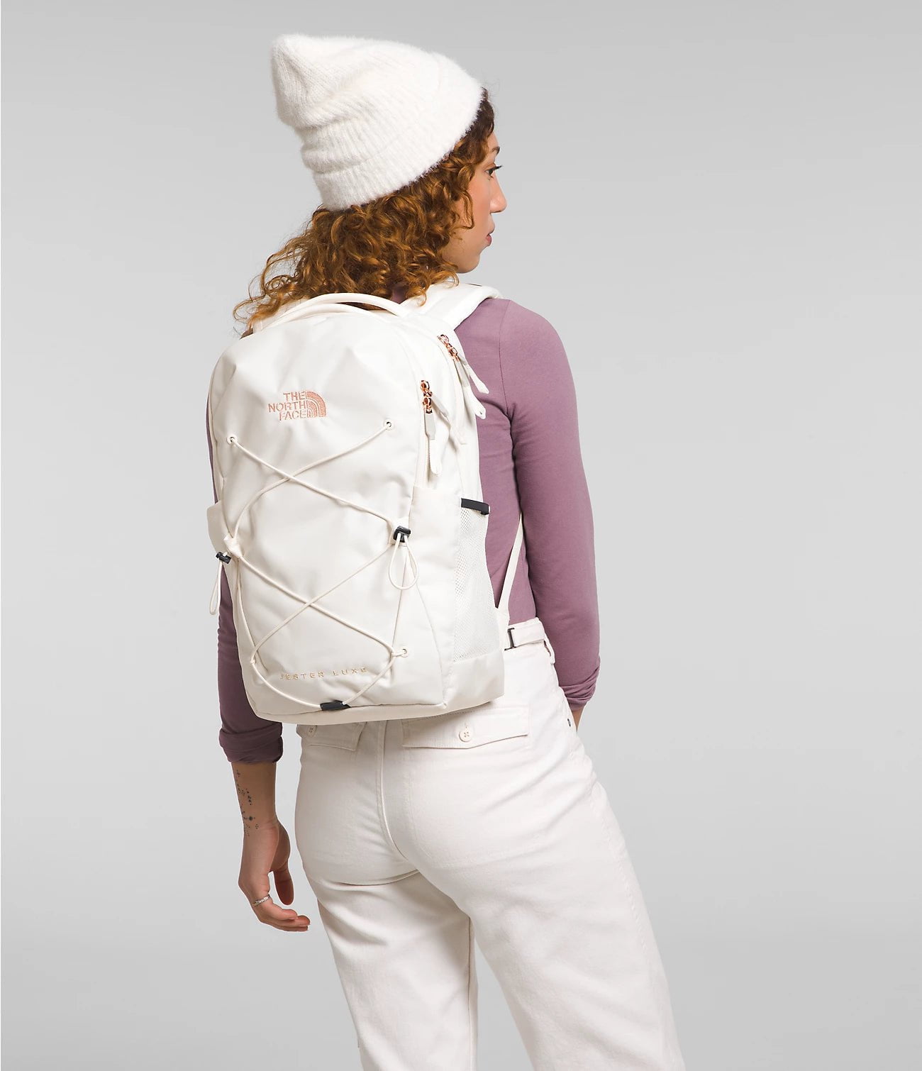 The North Face Women's Jester Luxe Backpack - Water-Resistant Laptop Daypack for Work, School & Travel - Durable Hiking Backpack with Padded Shoulder Straps