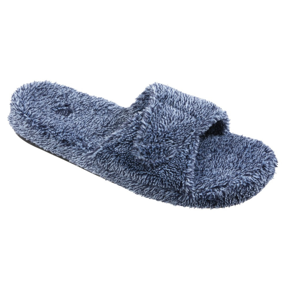 Women's Adjustable Spa Slide Slippers with Cloud Contour® Cushioning - Soft House Slippers for Relaxation, Lounging & Post-Spa Comfort