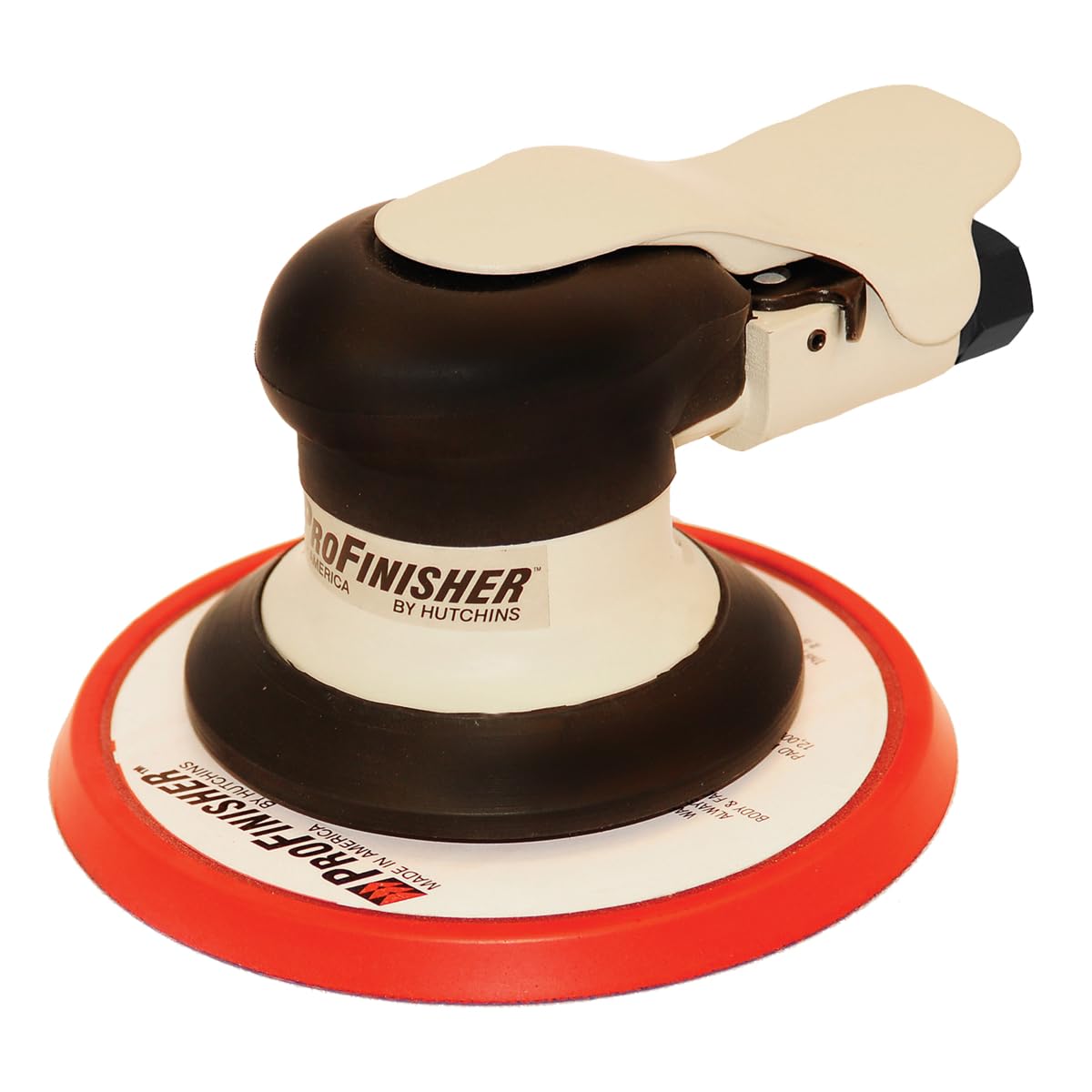 Hutchins 700H Professional Air Sander - Heavy Duty Pneumatic Orbital Sander for Woodworking, Auto Body Repair & Metal Polishing - Perfect for DIY Projects & Professional Workshops