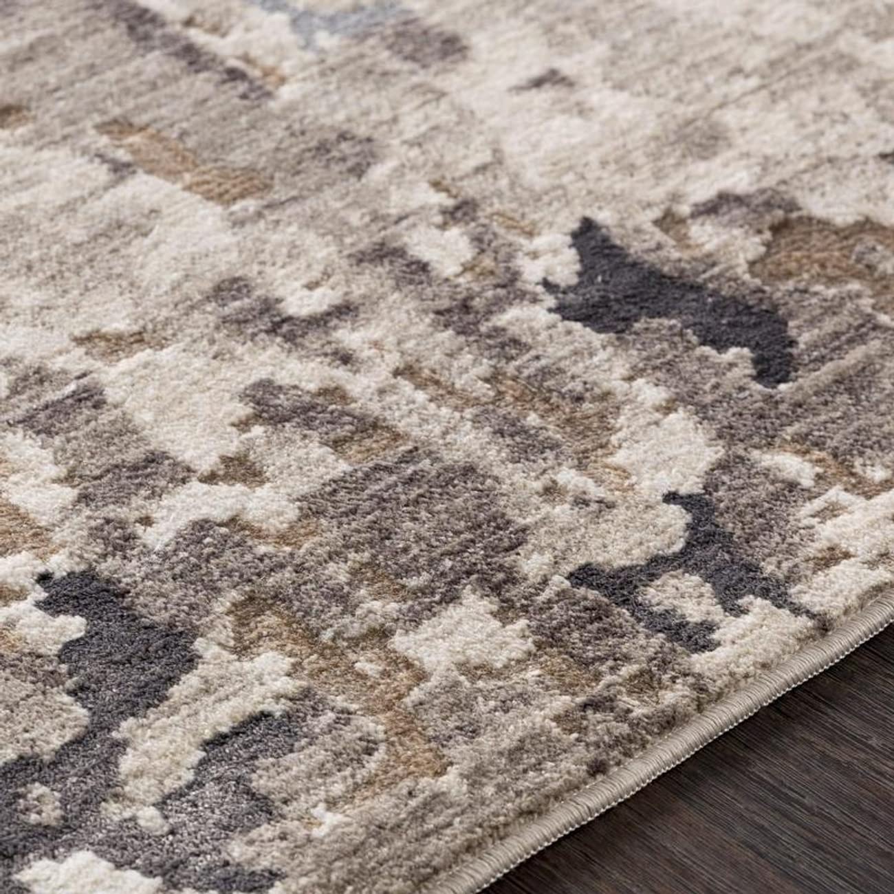 Mark&Day 5x7 Orvault Modern Camel Area Rug - Soft Brown Beige Carpet for Living Room, Bedroom, Kitchen | Non-Slip & Easy to Clean | Perfect for Home Decor & Cozy Spaces (5'3