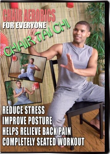 Chair Aerobics & Tai Chi Workout DVD for Seniors & Beginners - Gentle Exercise for Home, Office & Rehabilitation