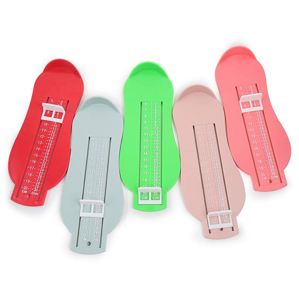 **Ciieeo Baby Foot Measuring Ruler - Accurate Infant & Kids Shoe Size Measurement Tool - Newborn Toddler Foot Size Chart for Perfect Shoe Fit - Ideal for Home, Pediatric Clinics & Shoe Shopping**