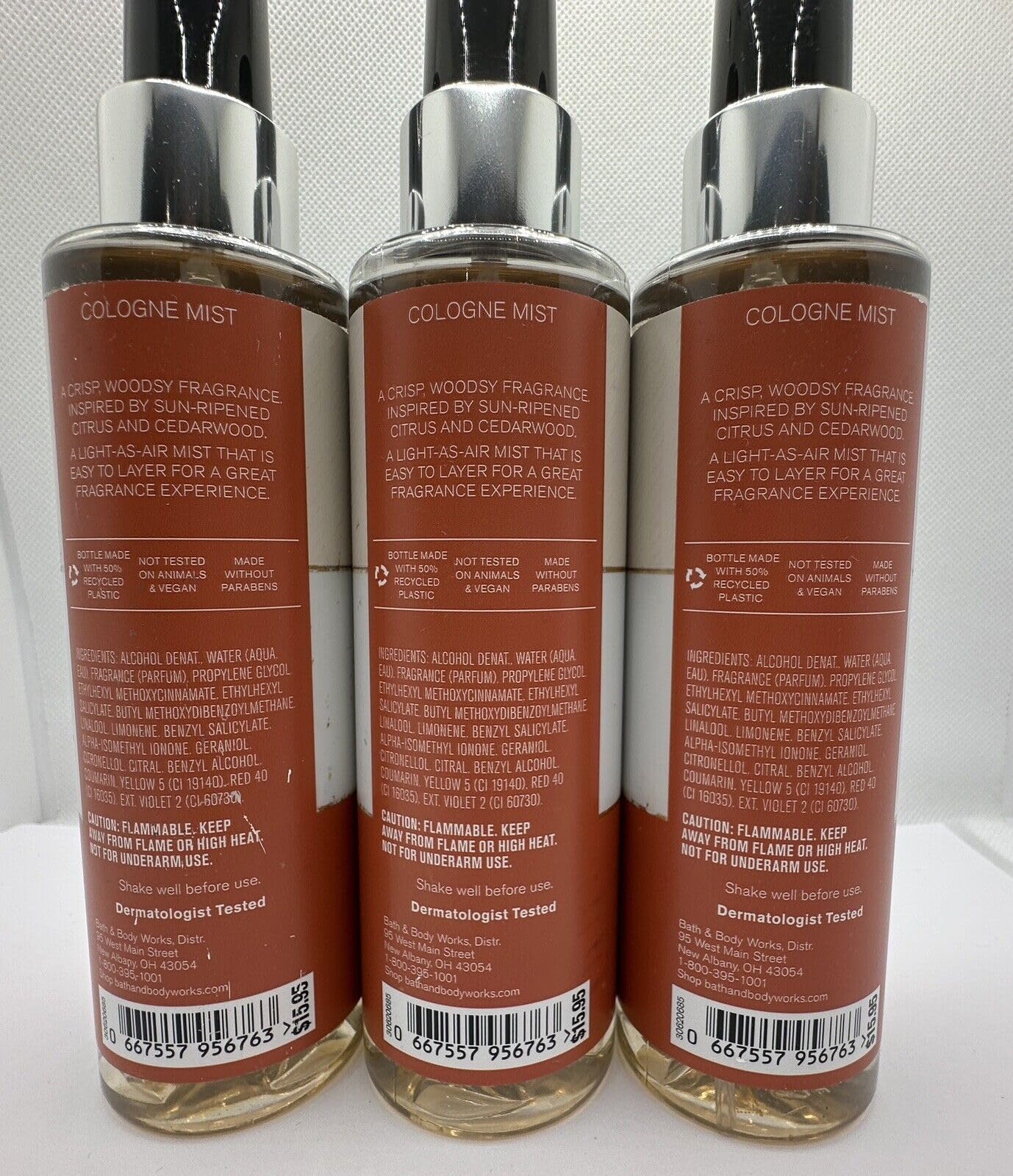 Best Citrus & Cedar Cologne Spray for Men - Long Lasting Fragrance Mist (5 Oz) - Perfect for Daily Wear, Office & Special Occasions