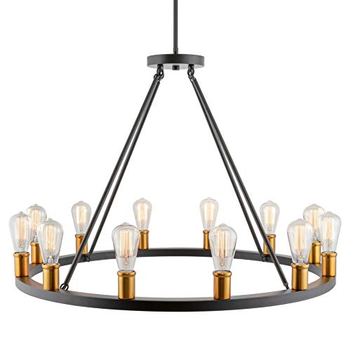 black & Warm Brass