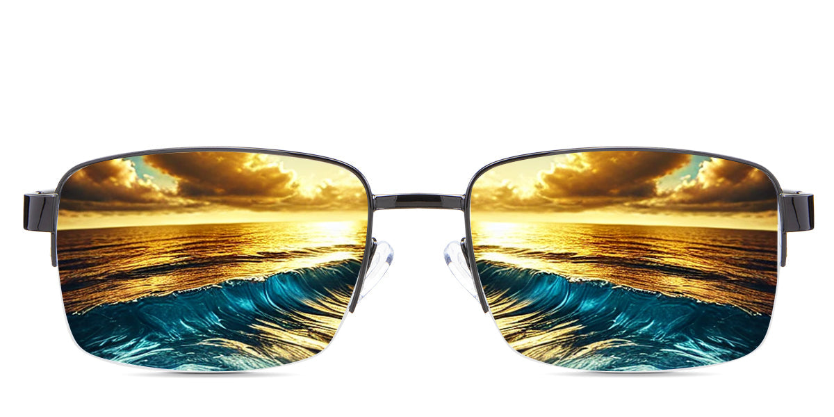 Sanna Men's Prescription Sunglasses – Polarized UV Protection Glasses for Driving, Fishing & Outdoor Activities