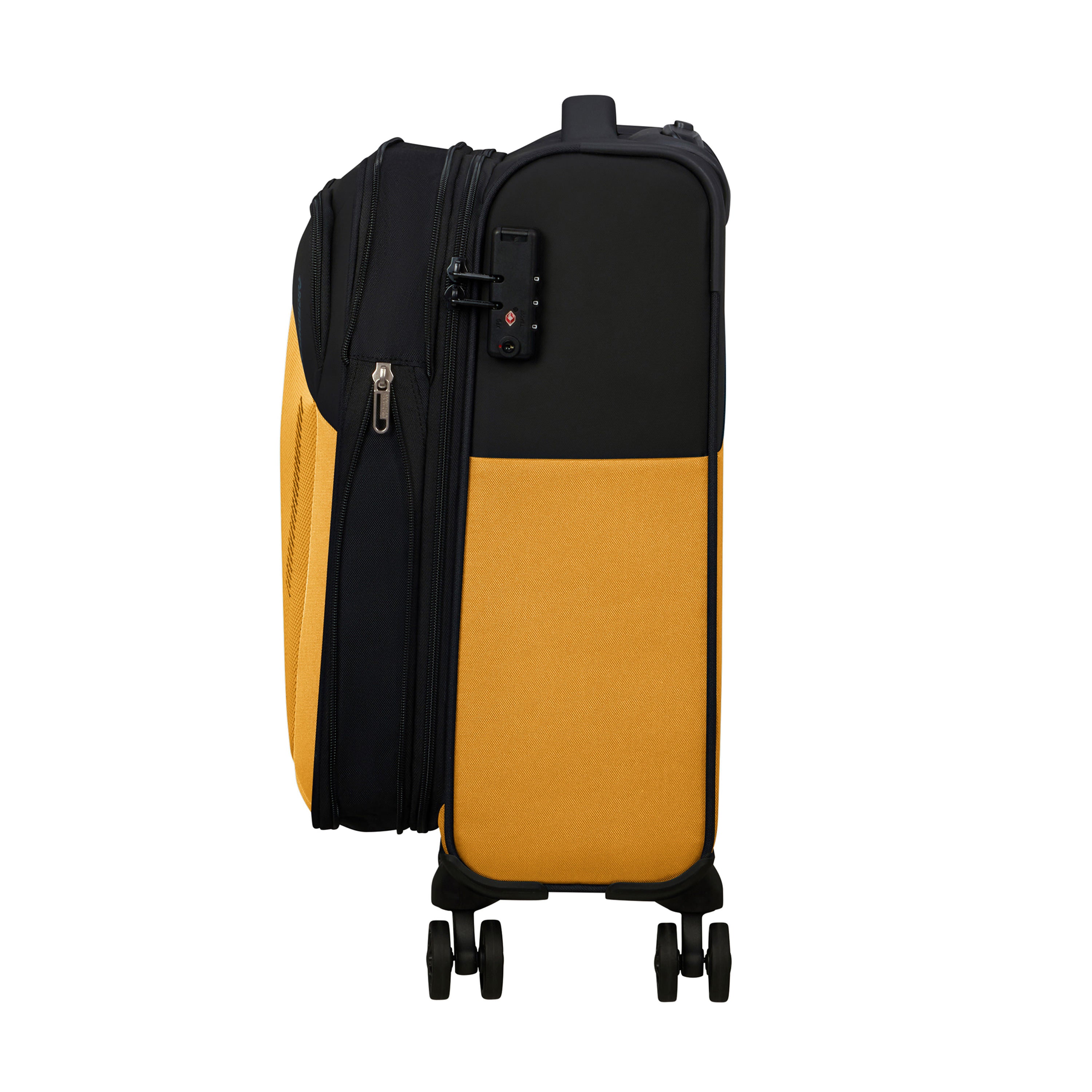 American Tourister Daring Dash Expandable Spinner Carry On Luggage - Lightweight Suitcase for Air Travel, Business Trips & Weekend Getaways