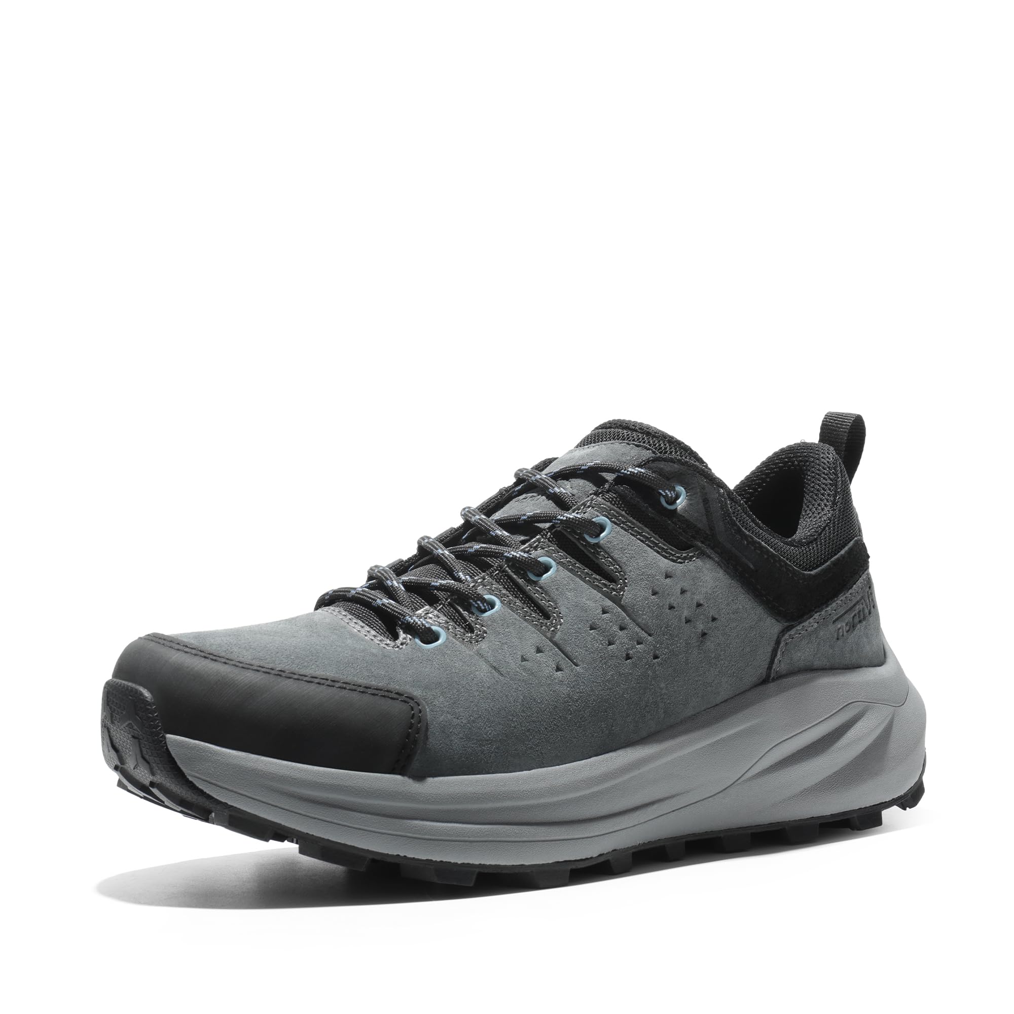 NORTIV 8 Men's Hiking Shoes - Lightweight Breathable Trekking & Trail Running Shoes - Non-Slip Outdoor Hiking Boots for Men - Perfect for Mountain Climbing, Camping and Daily Wear