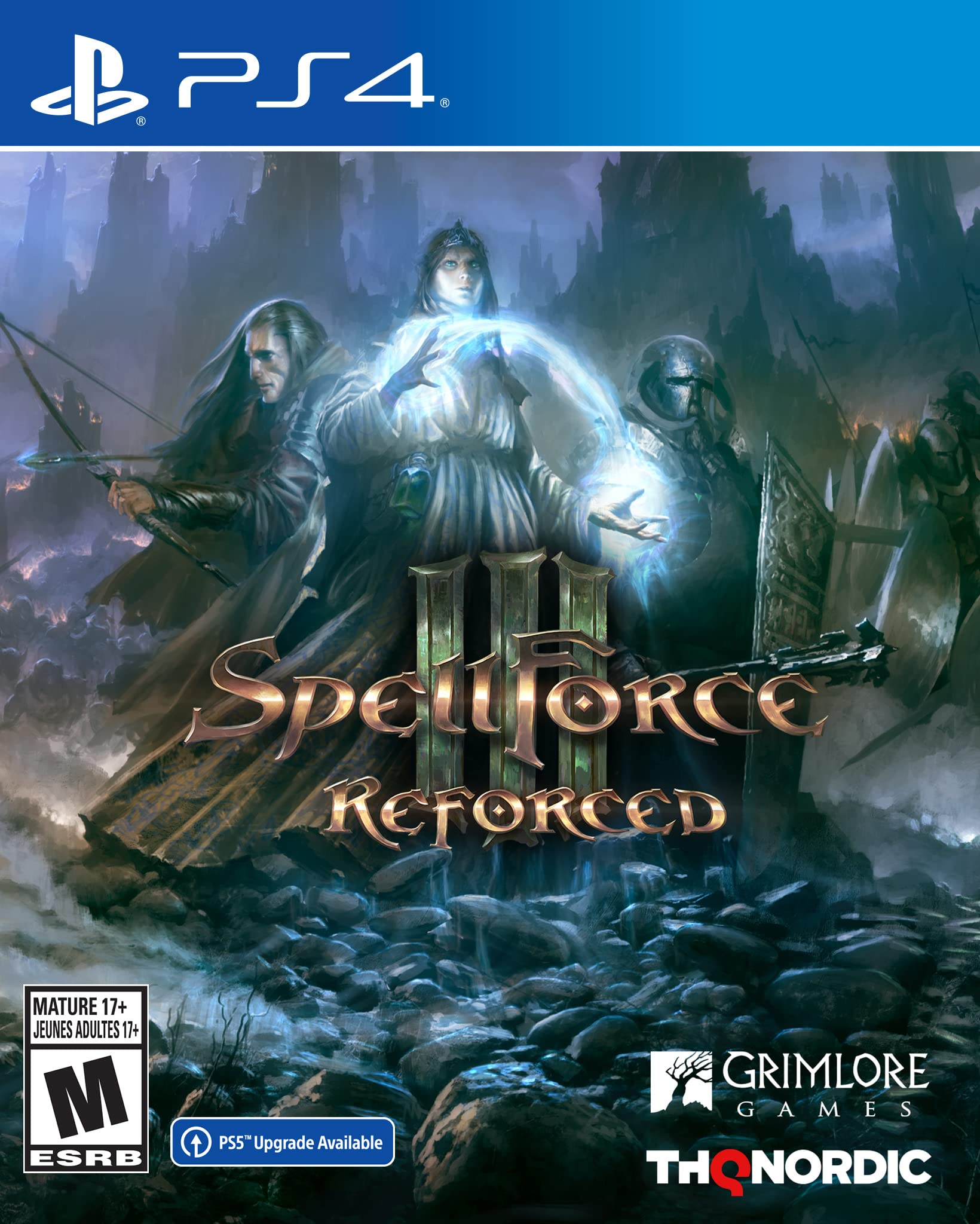 Disciples: Liberation Extended Deluxe Edition & SpellForce 3 Reforced Bundle - PS4 Game with Free PS5 Upgrade | Fantasy RPG Strategy Games for Adventure & Multiplayer Battles