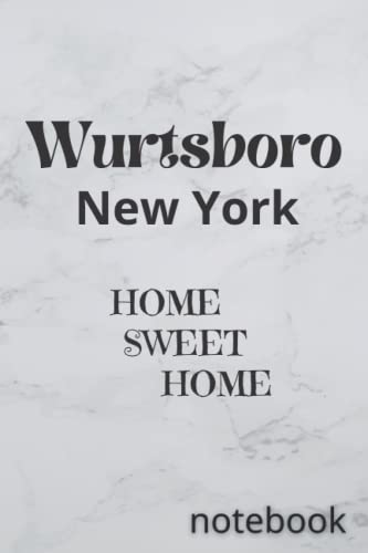 Wurtsboro New York Home Decor - Cozy 'Home Sweet Home' Wall Art for Living Room, Bedroom & Office Decor