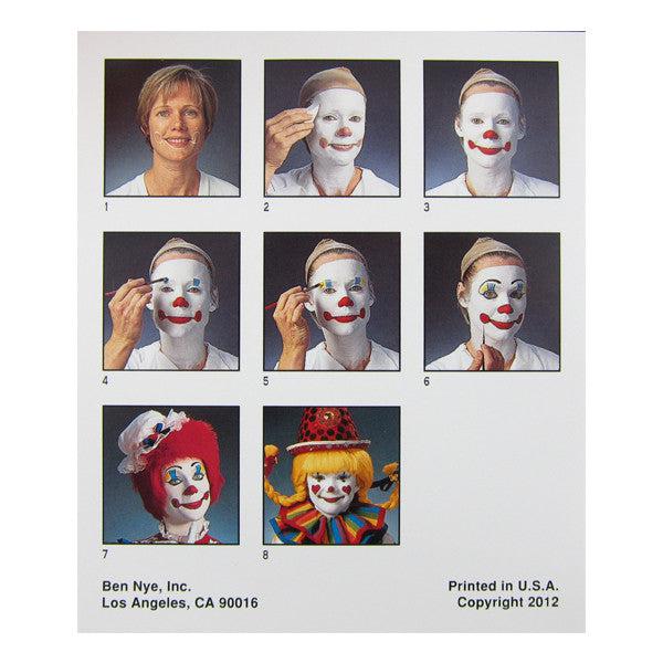 Ben Nye Deluxe Clown Makeup Kit DK 1 - Professional Halloween & Theater Face Paint Set for Costume Parties, Stage Performances & Cosplay