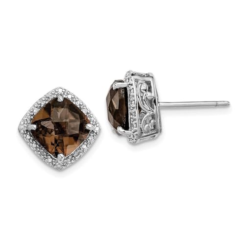 Stone-smoky quartz