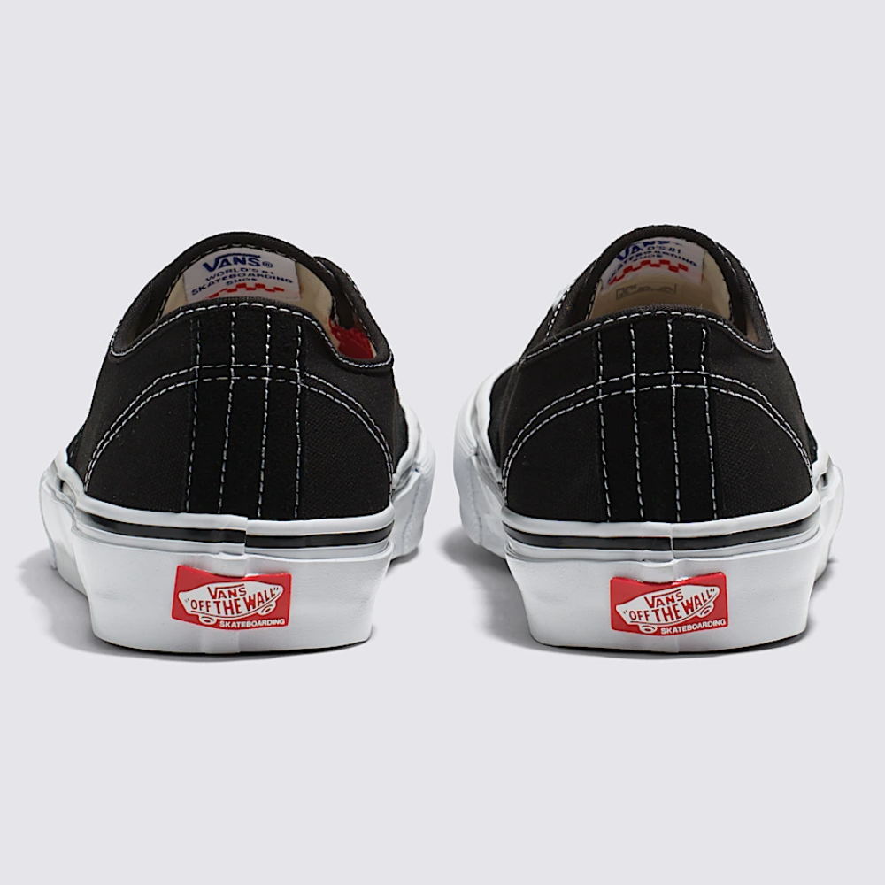 Vans Authentic Skate Shoes for Men - Black & White Classic Sneakers | Casual Wear, Skateboarding & Street Style