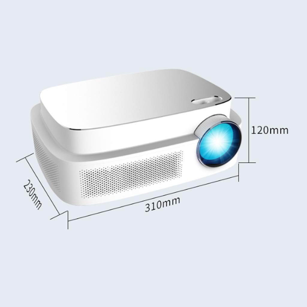 YADECL Mini Projector - 1080P Full HD Portable Home Theater Projector for Movies, Gaming & Outdoor Camping | Compact Home Cinema Projector with HDMI & USB Support