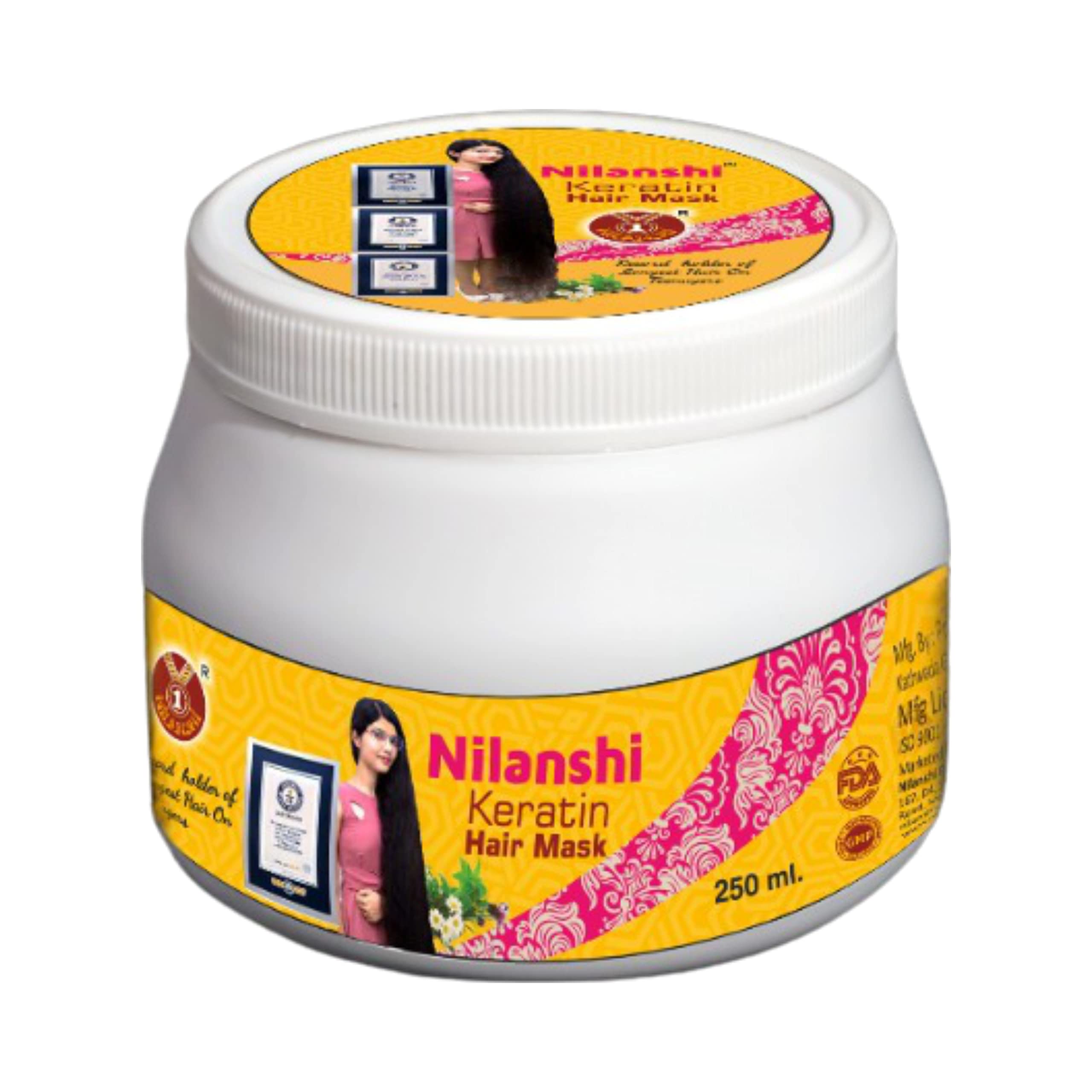 Best Keratin Hair Mask for Damaged Hair - Deep Conditioning Treatment for Repair & Shine - At-Home Salon Quality Hair Care for Dry, Frizzy & Color-Treated Hair