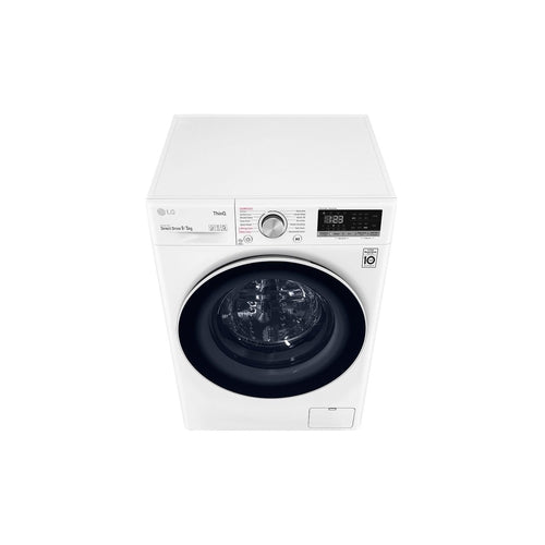 LG WVC5 1409W 9kg/5kg Washer Dryer Combo - White | Energy Efficient Front Load Laundry Machine for Apartments & Small Homes | Perfect for Compact Spaces & Eco-Friendly Washing