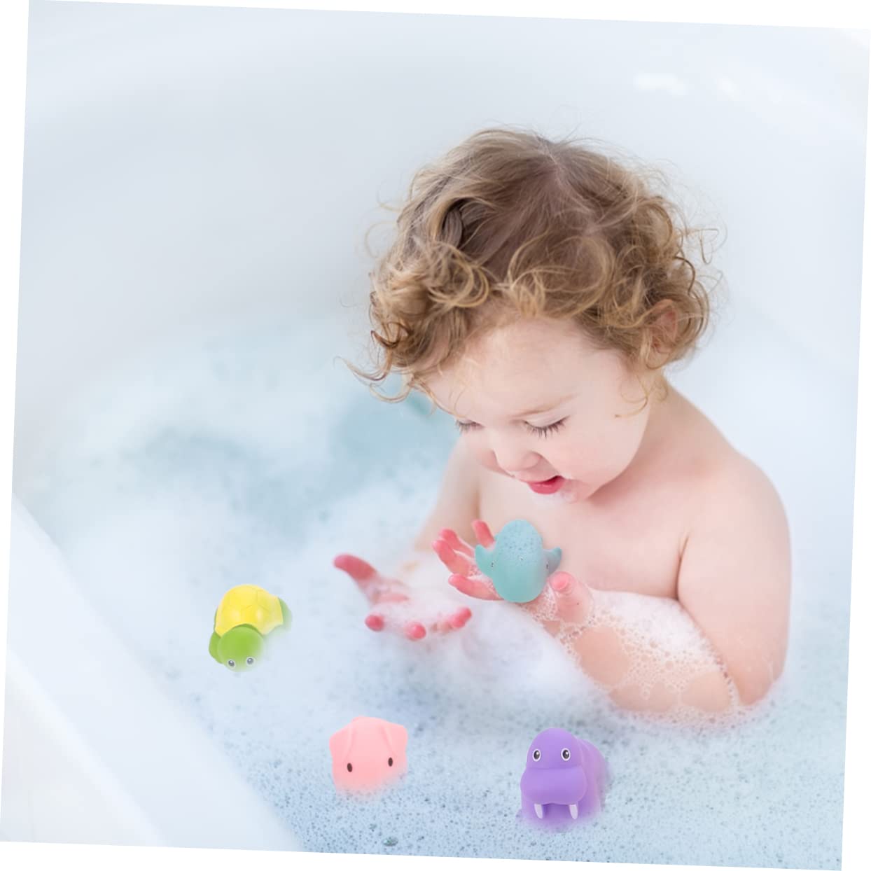 **Totority 2-Pack Kids Fishing Net Toy Set - Fun Water Play & Bath Toys for Toddlers - Perfect for Pool, Beach, and Bathtub Games**