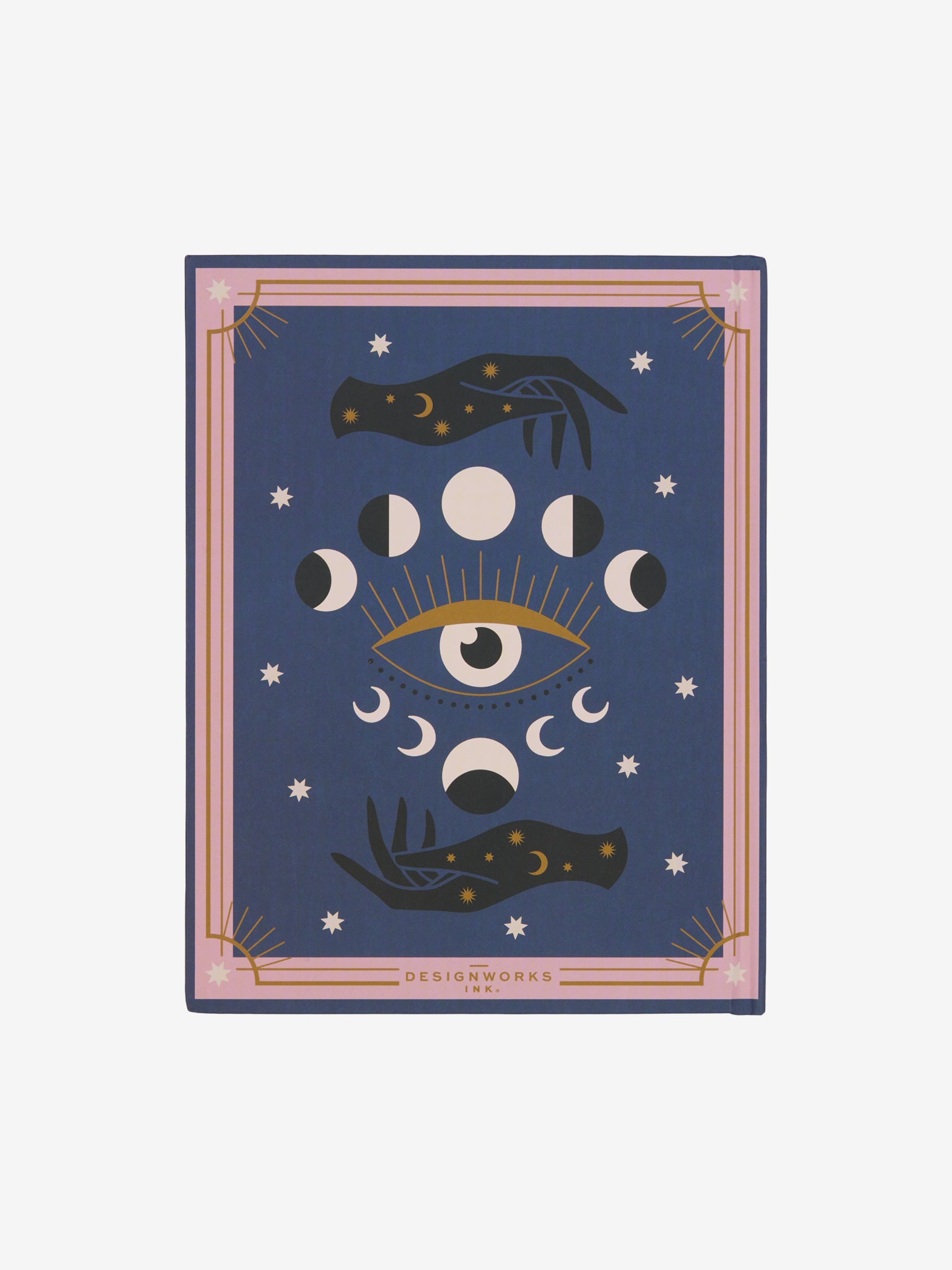 Designworks Ink A Dopo Bound Journal - Moon Phases Notebook for Writing, Sketching & Note Taking | Perfect for Bullet Journaling, Diary, Planner & Gift Ideas | Aesthetic Lunar Theme Design
