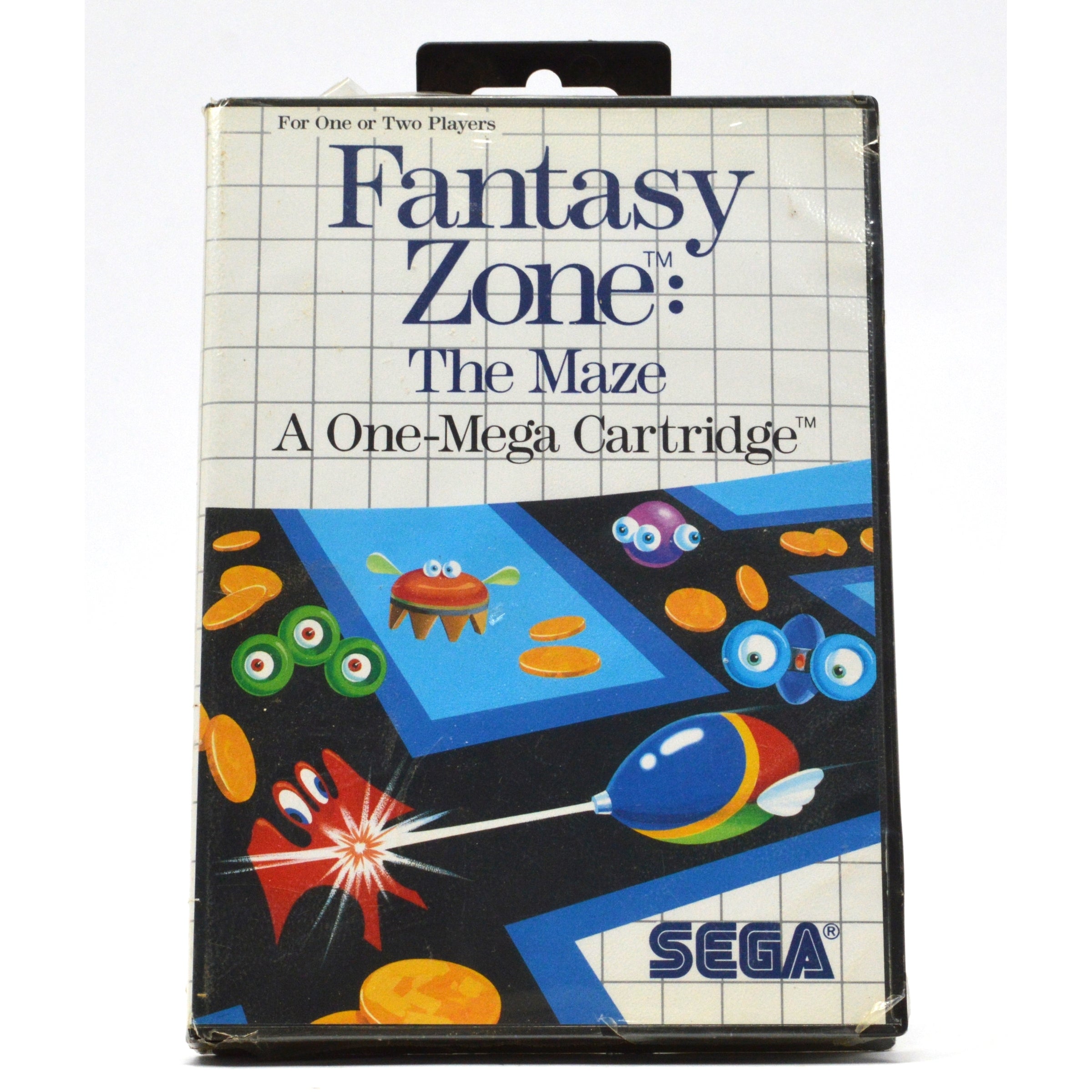Vintage SEGA Master System Fantasy Zone: The Maze SMS Video Game (1988) - Sealed & Collectible - Perfect for Retro Gaming Enthusiasts & Classic Console Collectors
