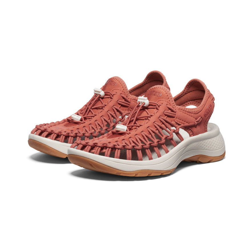 UNEEK Astoria Women's Sandals - Baked Clay & Birch Color | Comfortable & Stylish for Beach, Travel & Everyday Wear