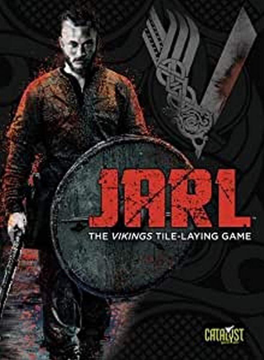 Jarl The Vikings Tile Laying Board Game by Catalyst Games - Strategic Viking Adventure Game for Adults & Families - Perfect for Game Nights & Viking Theme Parties