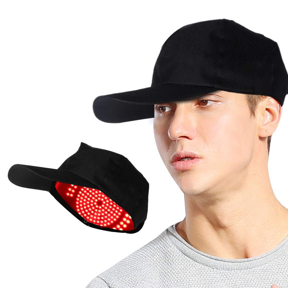 Laser Hair Growth Helmet for Men & Women - 186 LED Light Beads Hair Loss Treatment Cap for Alopecia & Thinning Hair - At-Home Hair Regrowth Therapy for Daily Use